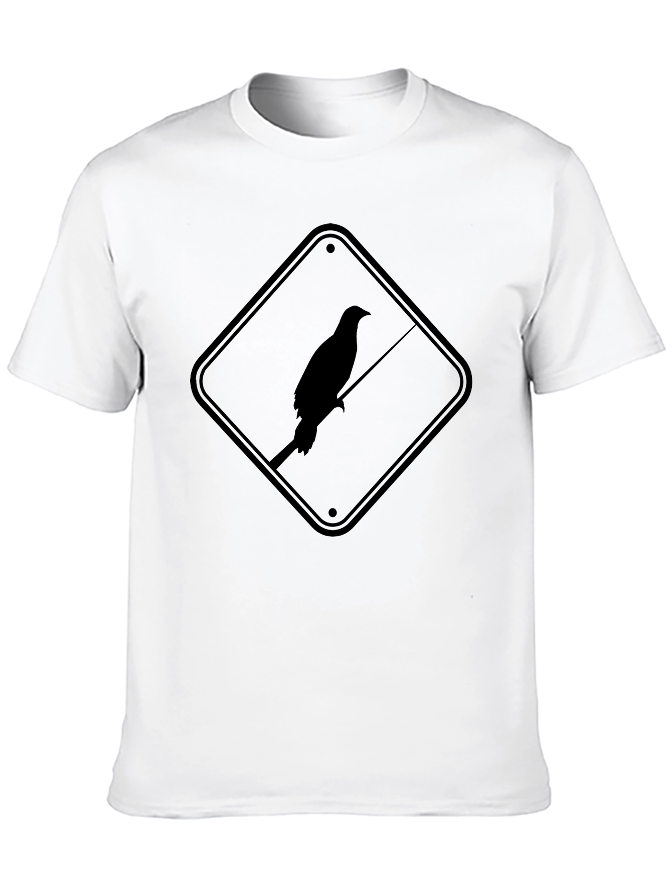 Black Raven Sign Graphic Tee