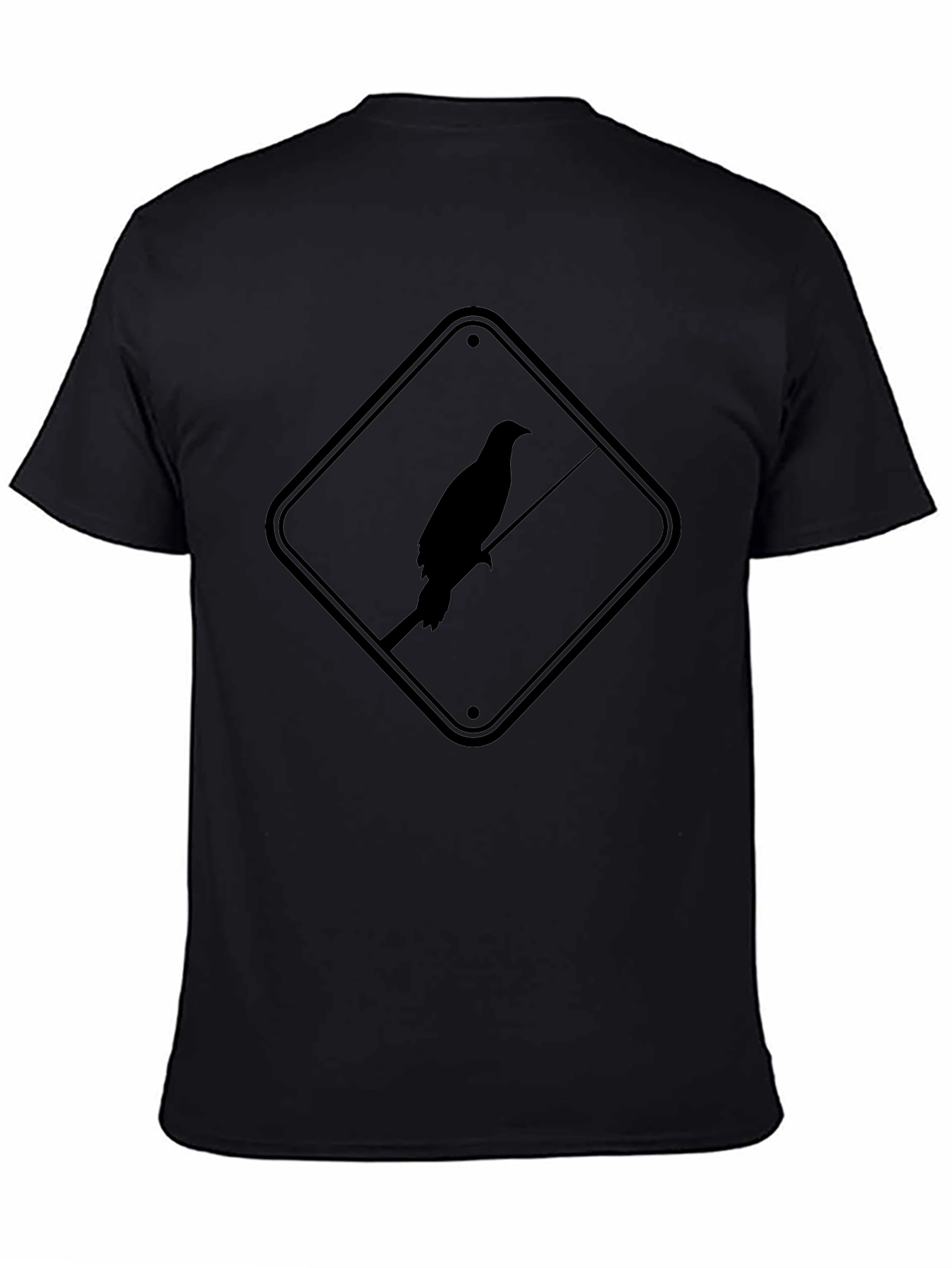 Black Raven Sign Graphic Tee
