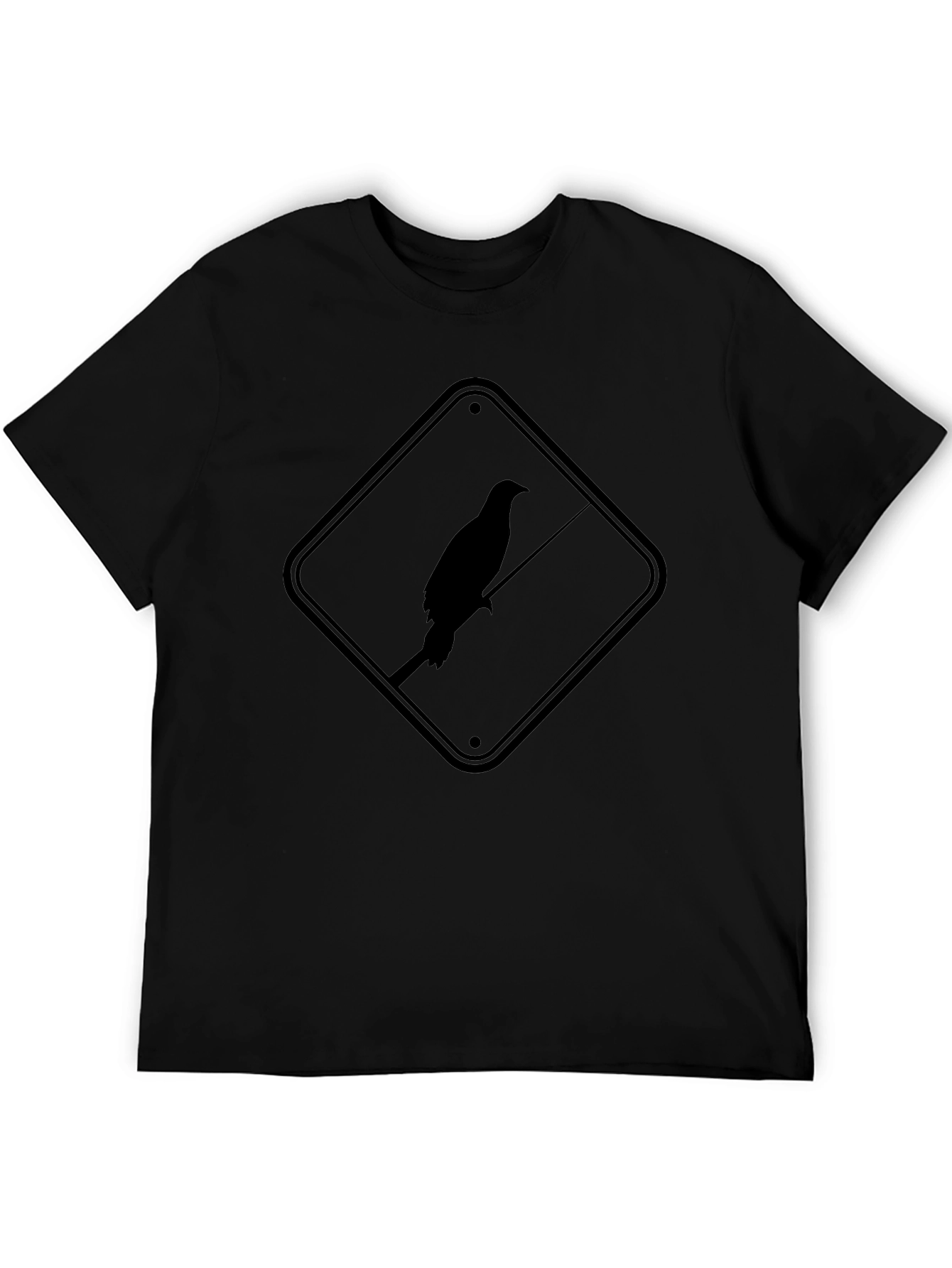 Black Raven Sign Graphic Tee