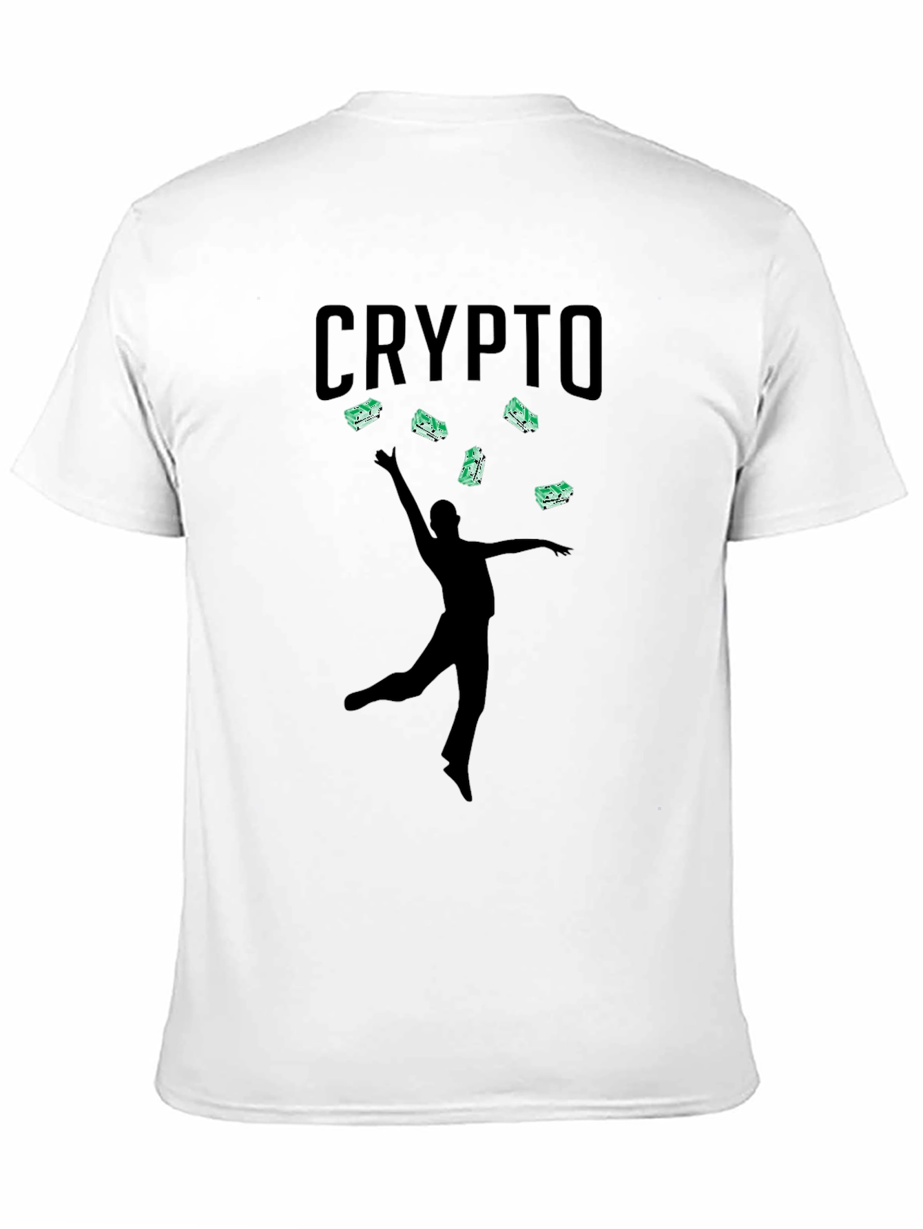 Crypto Money T-Shirt - Stylish Black Tee