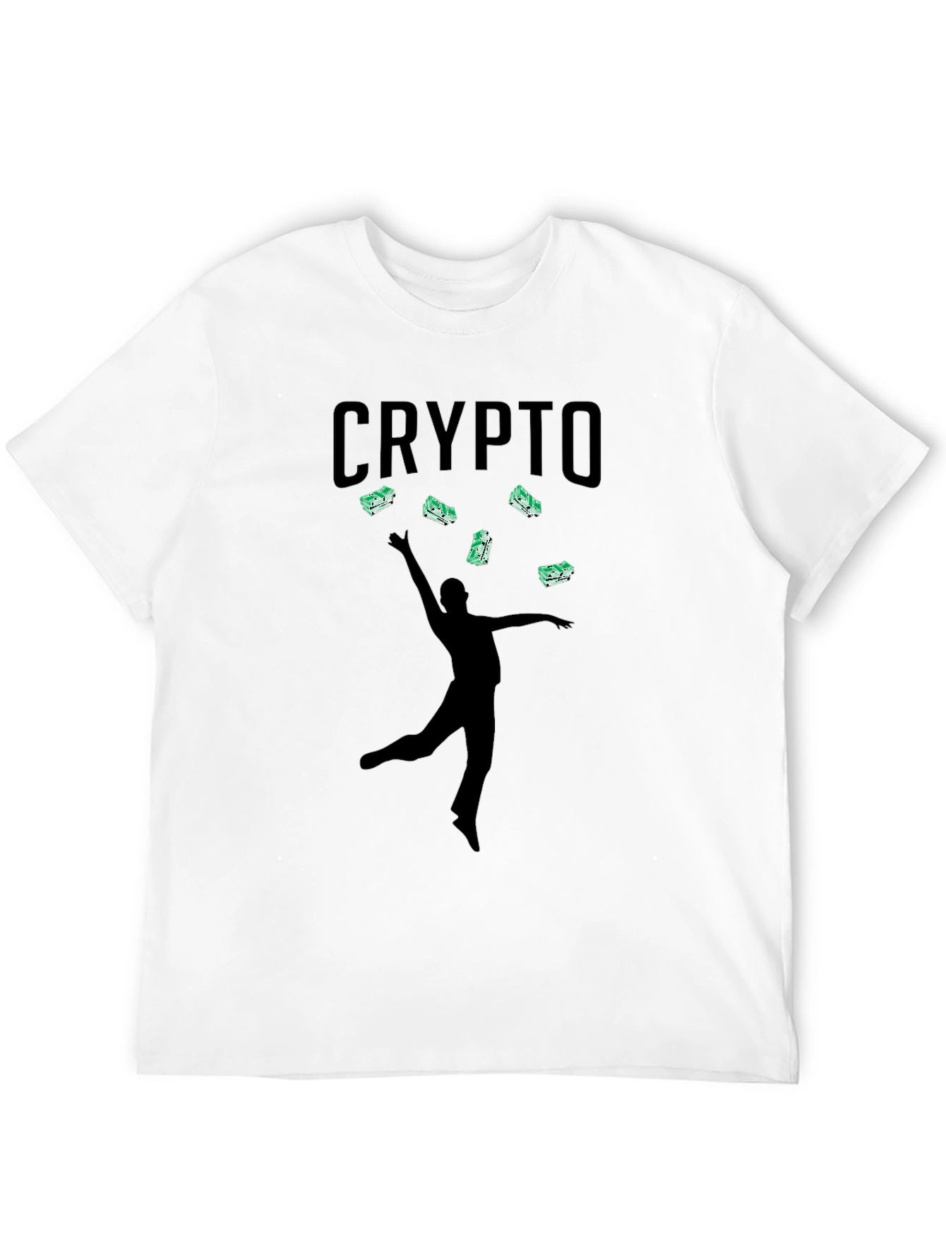 Crypto Money T-Shirt - Stylish Black Tee