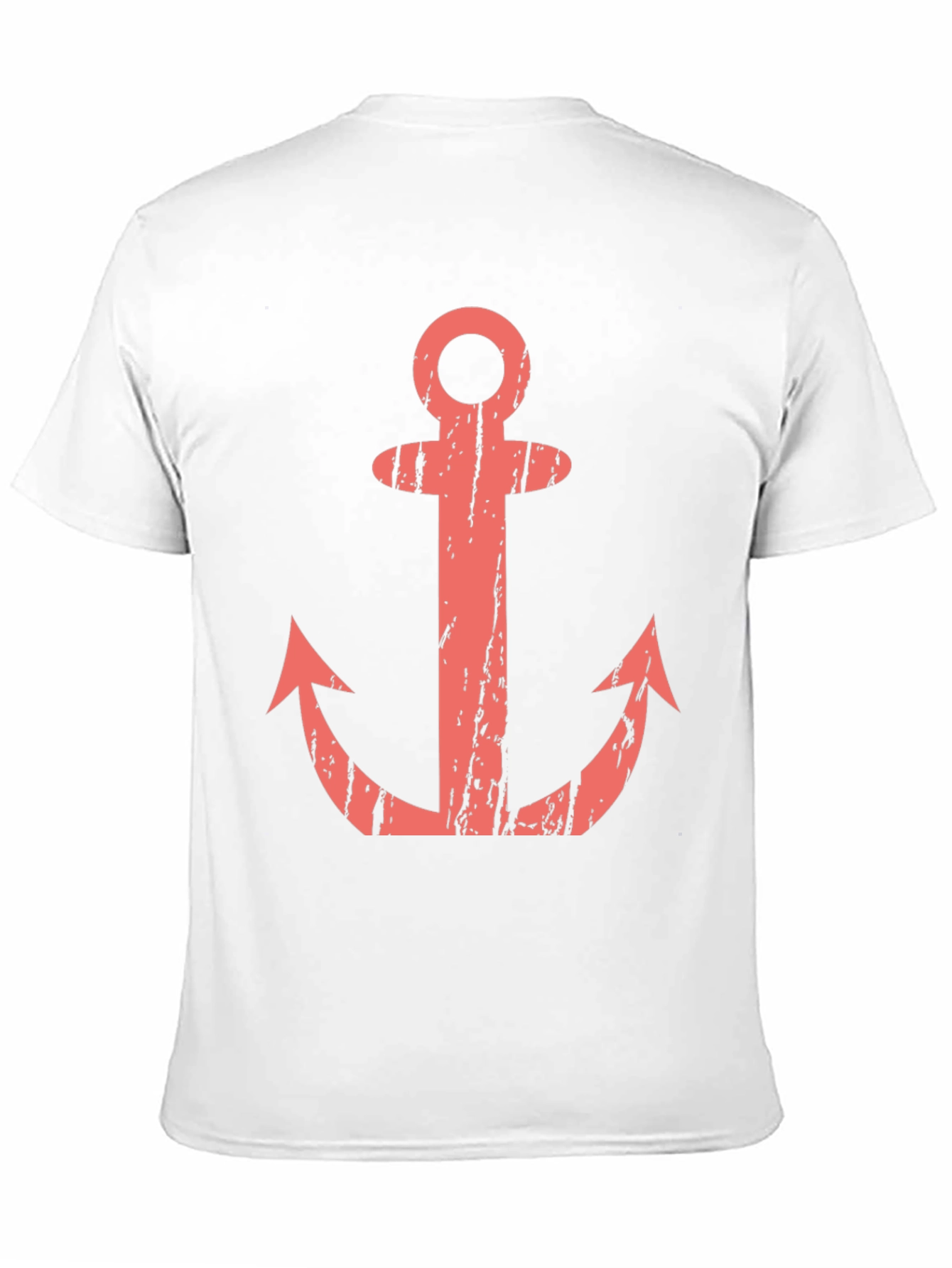 Anchor Graphic T-Shirt - Black Casual Tee