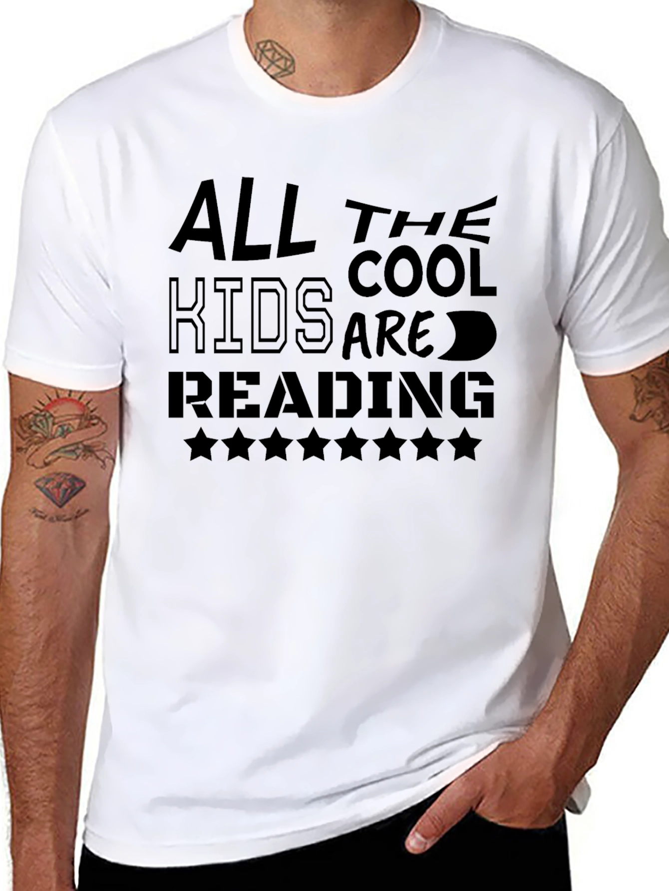 All the Cool Kids Are Reading Graphic T-Shirt