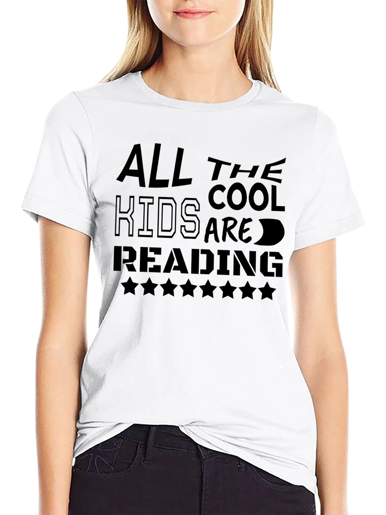 All the Cool Kids Are Reading Graphic T-Shirt
