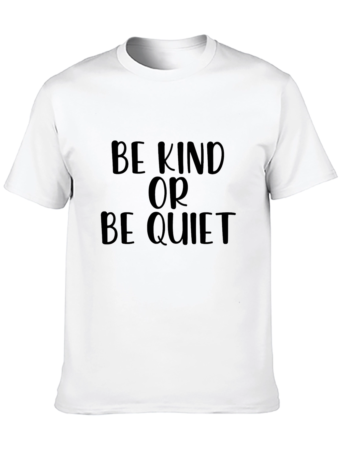 Be Kind or Be Quiet Black Graphic Tee