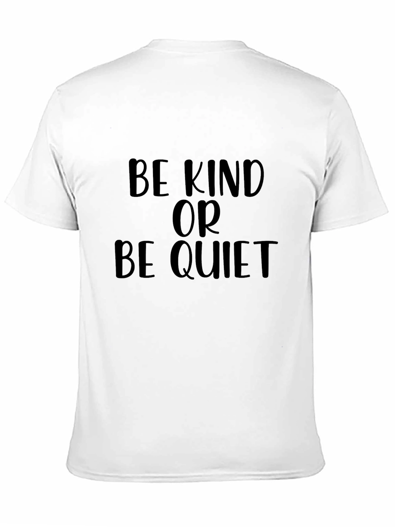 Be Kind or Be Quiet Black Graphic Tee