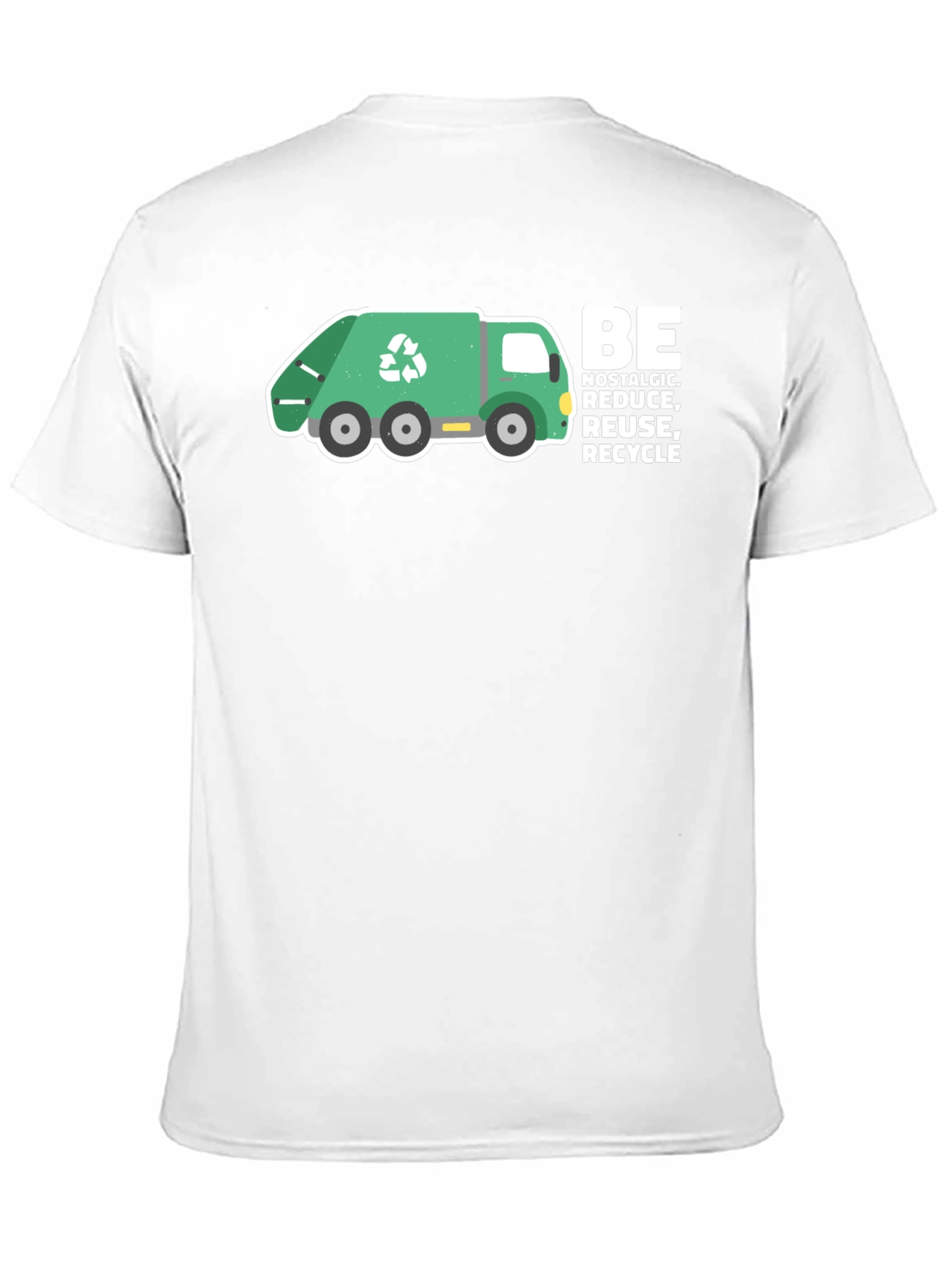 Recycle Truck Graphic Tee - Nostalgic Reduce Reuse