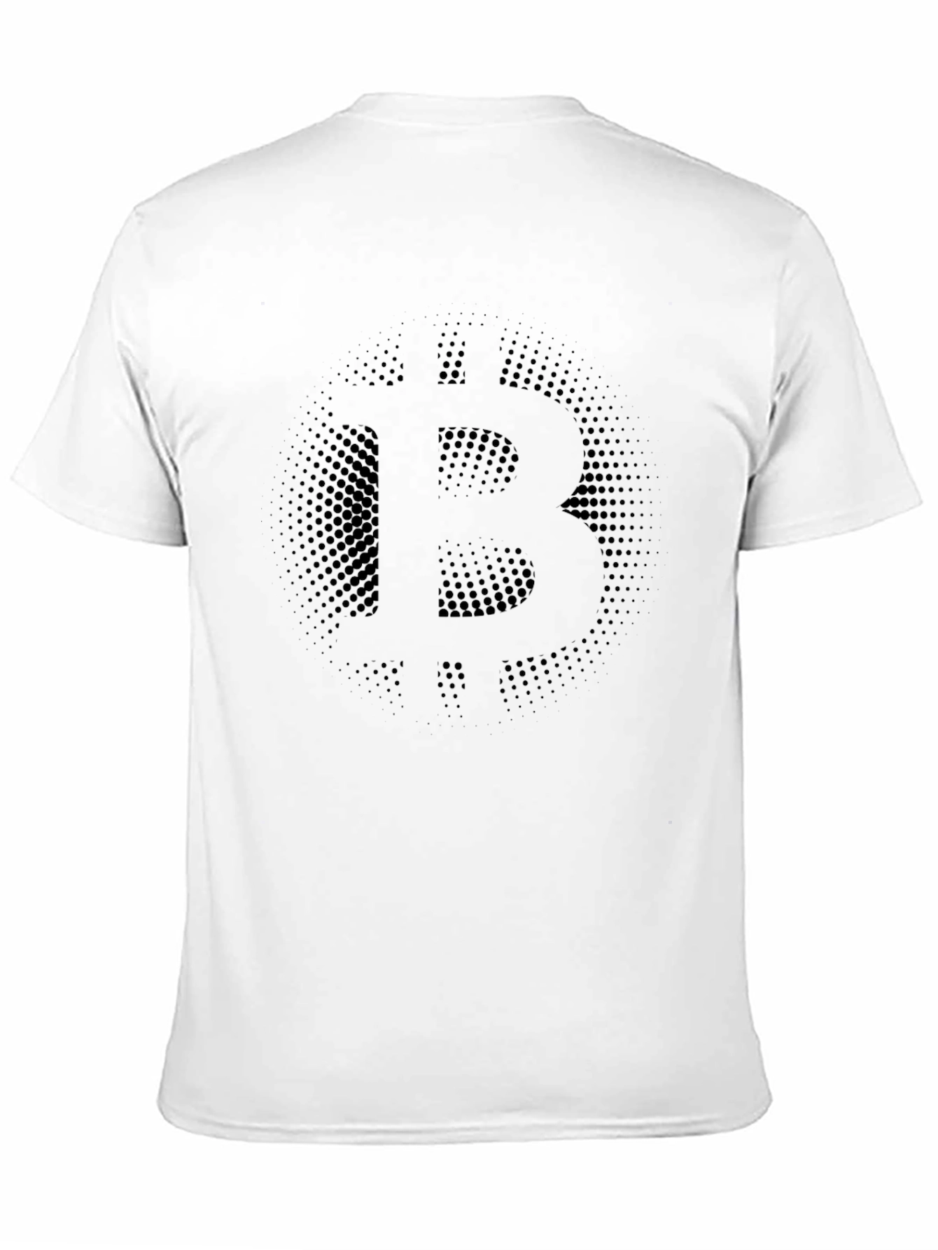 Bitcoin Logo Graphic Tee - Black Crypto T-Shirt