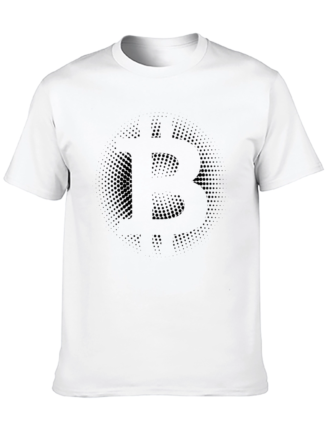 Bitcoin Logo Graphic Tee - Black Crypto T-Shirt