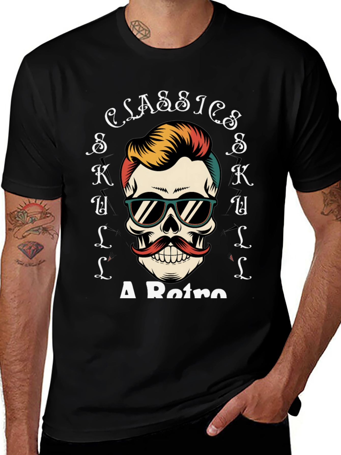 Classics Skull Retro T-Shirt