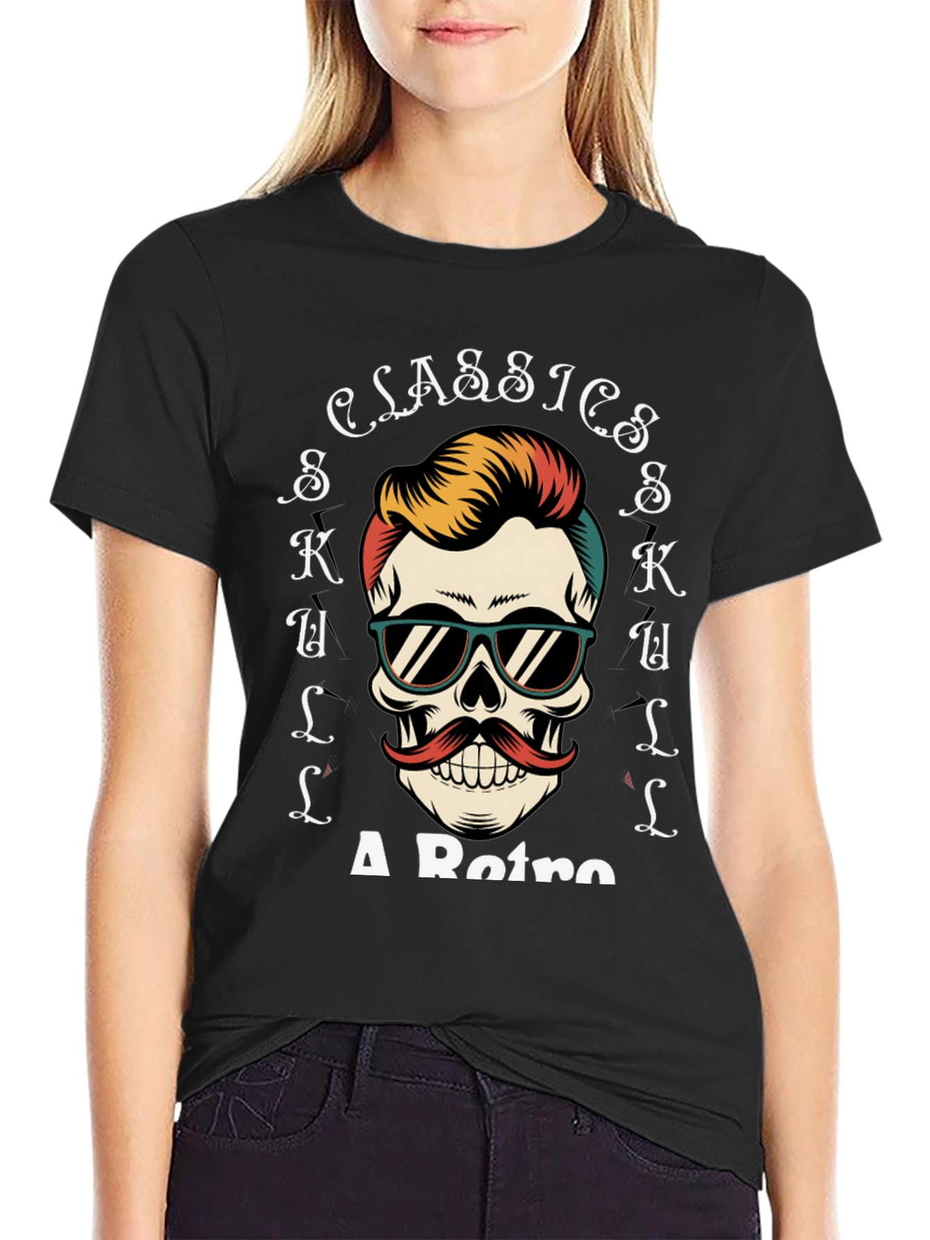 Classics Skull Retro T-Shirt