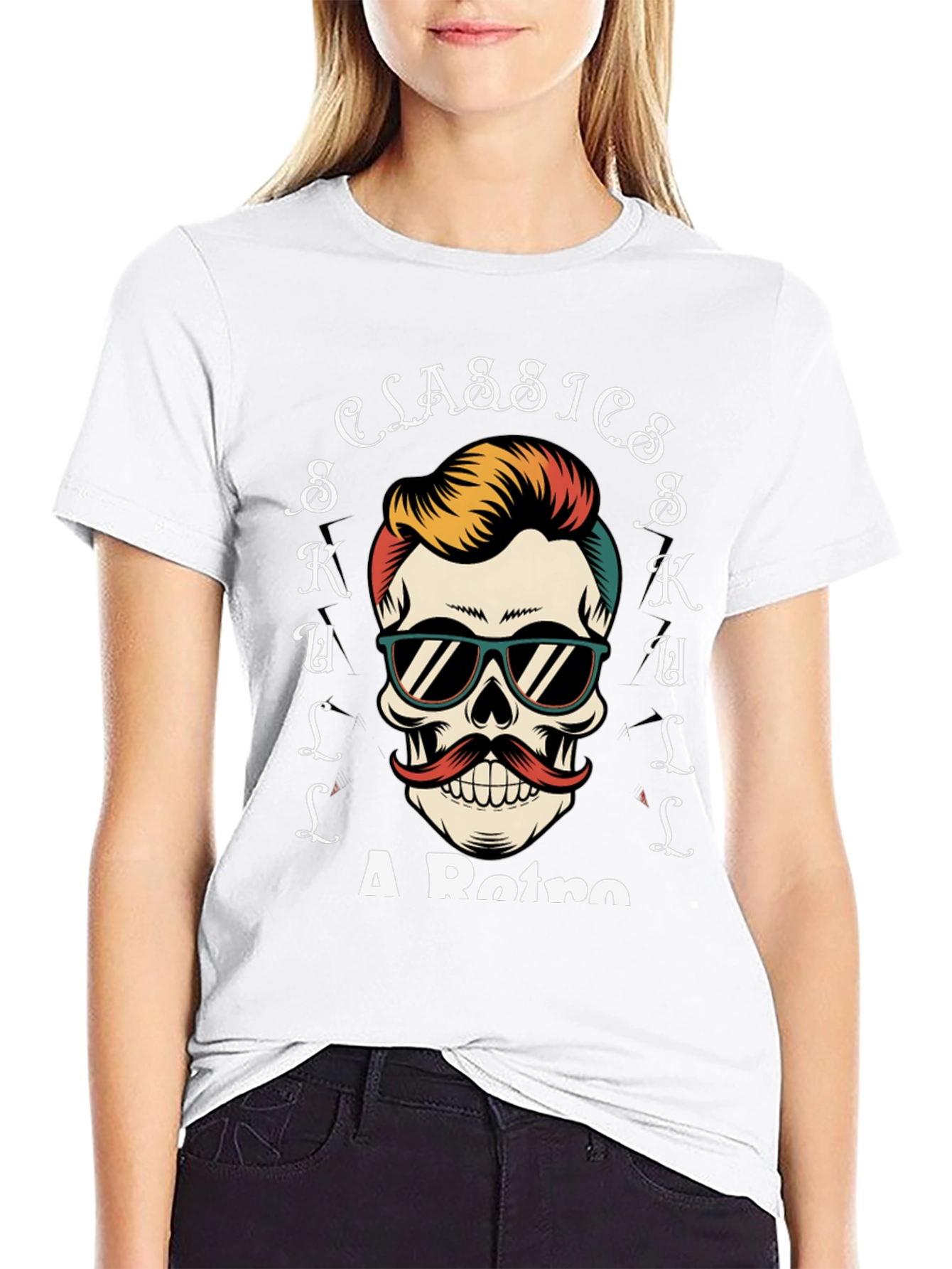 Classics Skull Retro T-Shirt