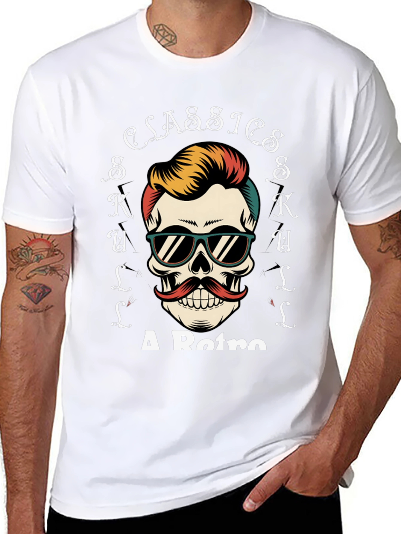 Classics Skull Retro T-Shirt