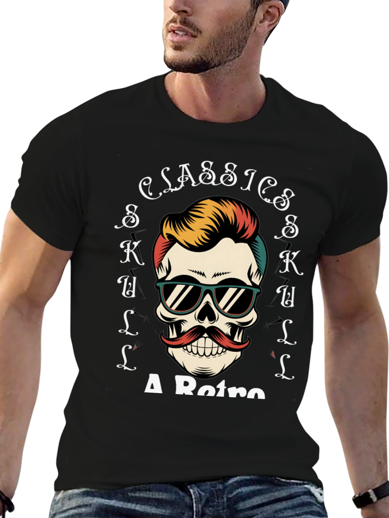 Classics Skull Retro T-Shirt