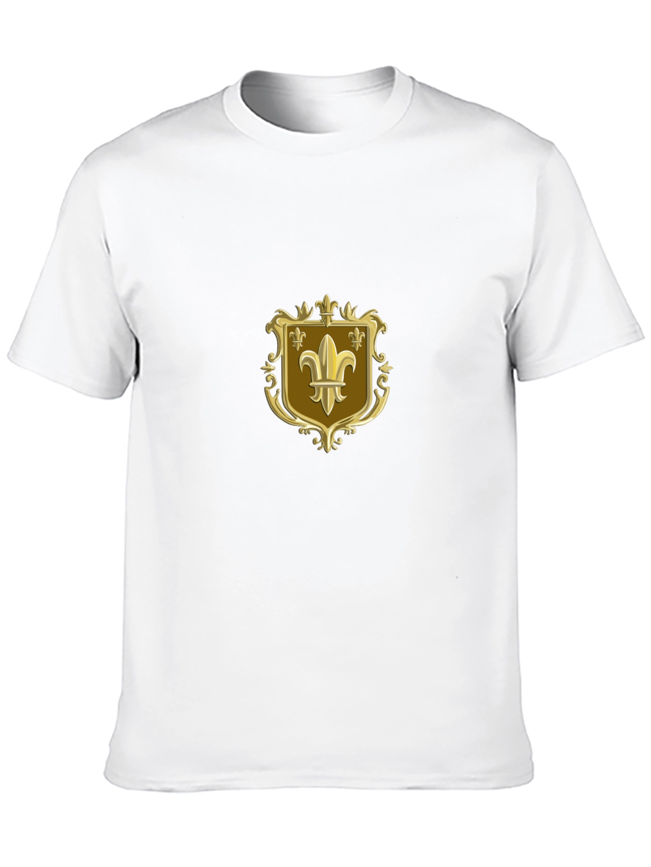 Fleur-de-lis Emblem Black T-Shirt