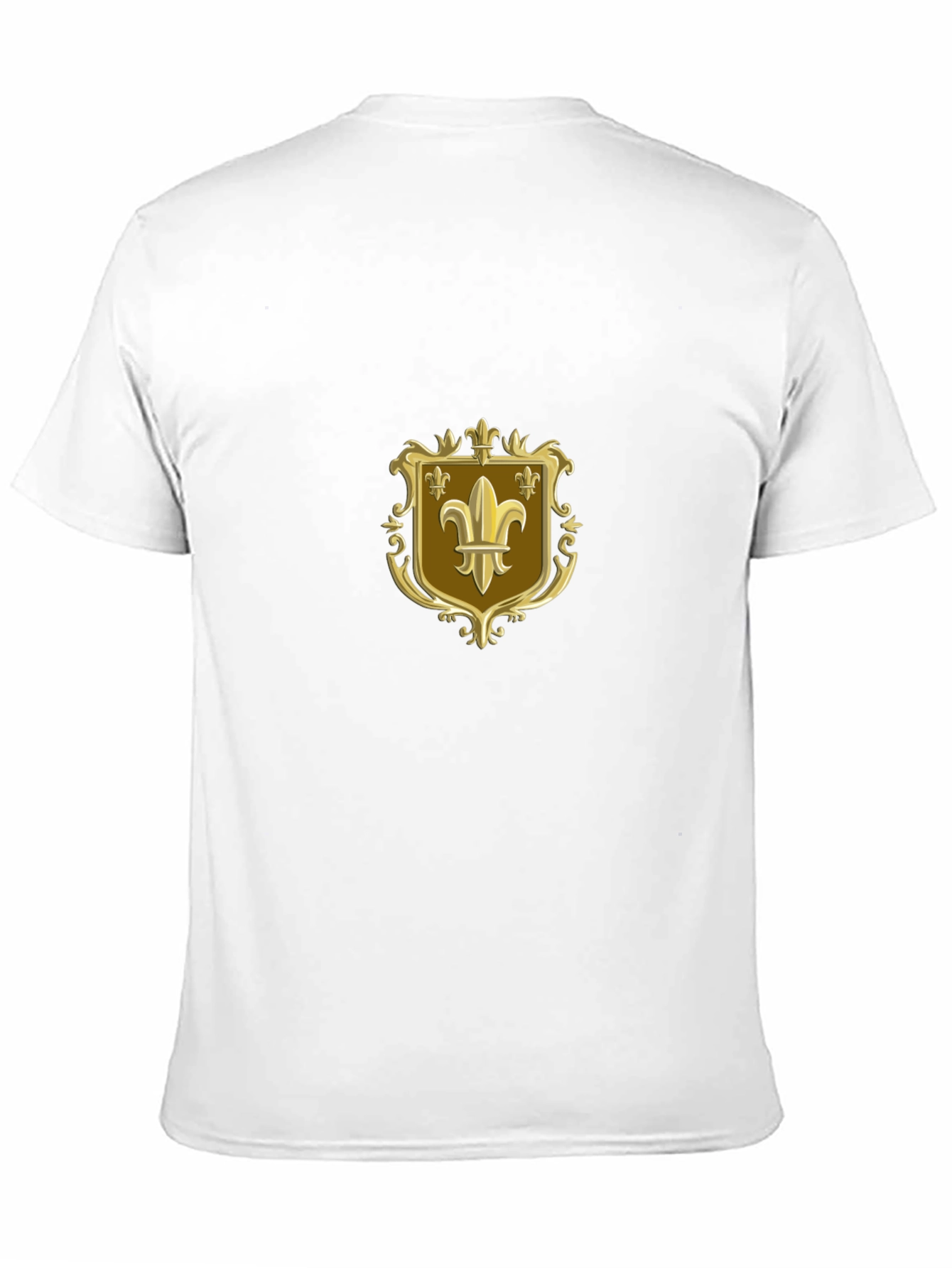 Fleur-de-lis Emblem Black T-Shirt