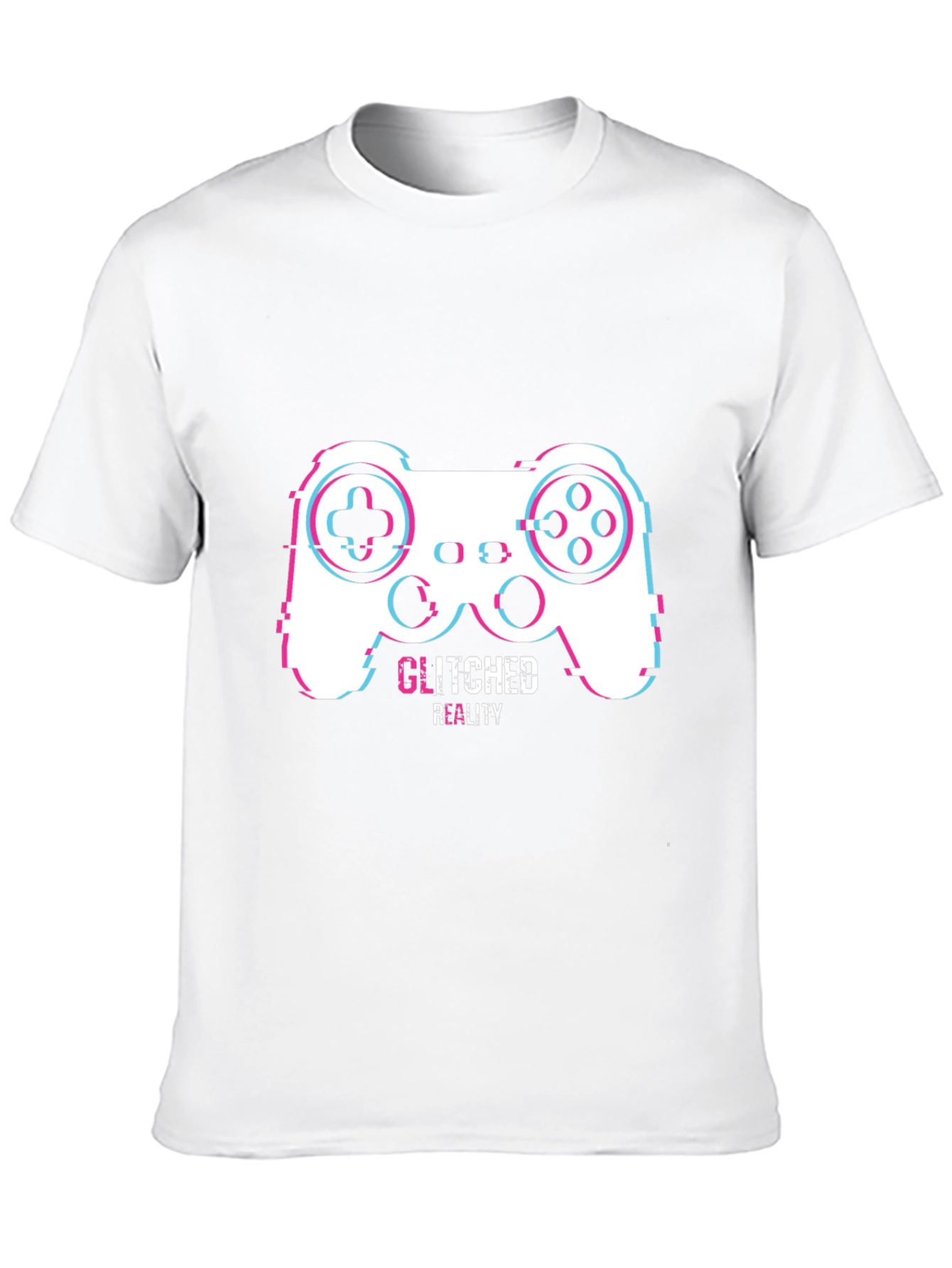Glitched Reality Gaming T-Shirt