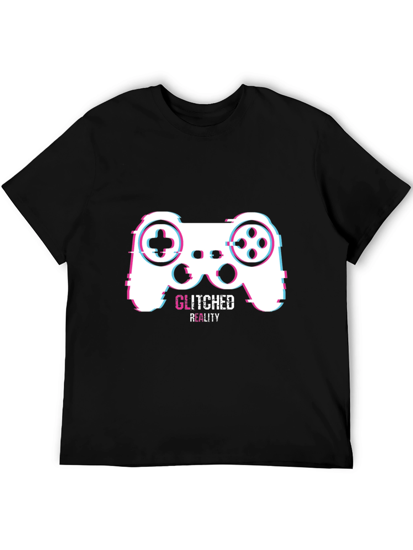 Glitched Reality Gaming T-Shirt