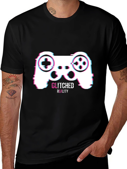 Glitched Reality Gaming T-Shirt