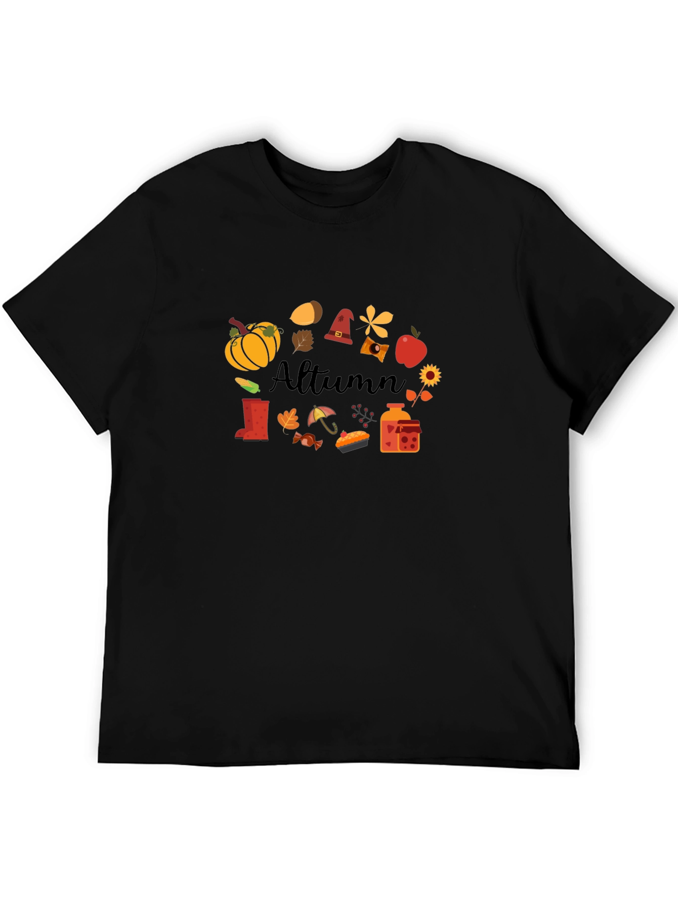 Autumn Themed Graphic Tee