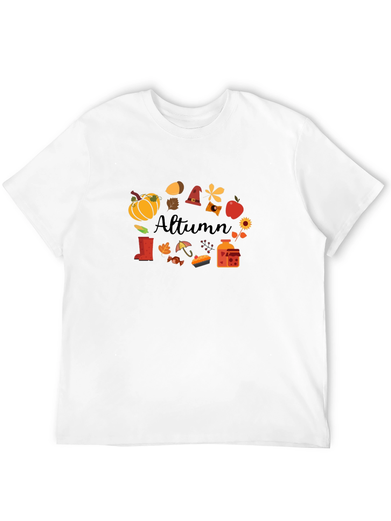 Autumn Themed Graphic Tee