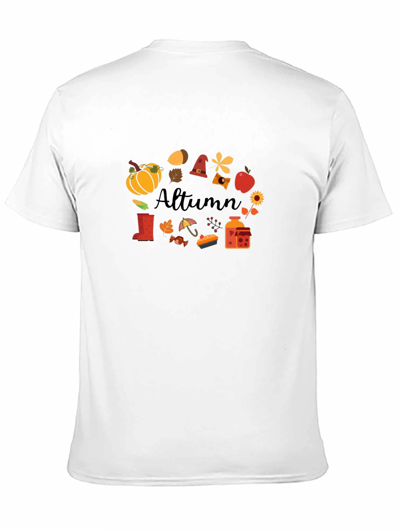 Autumn Themed Graphic Tee