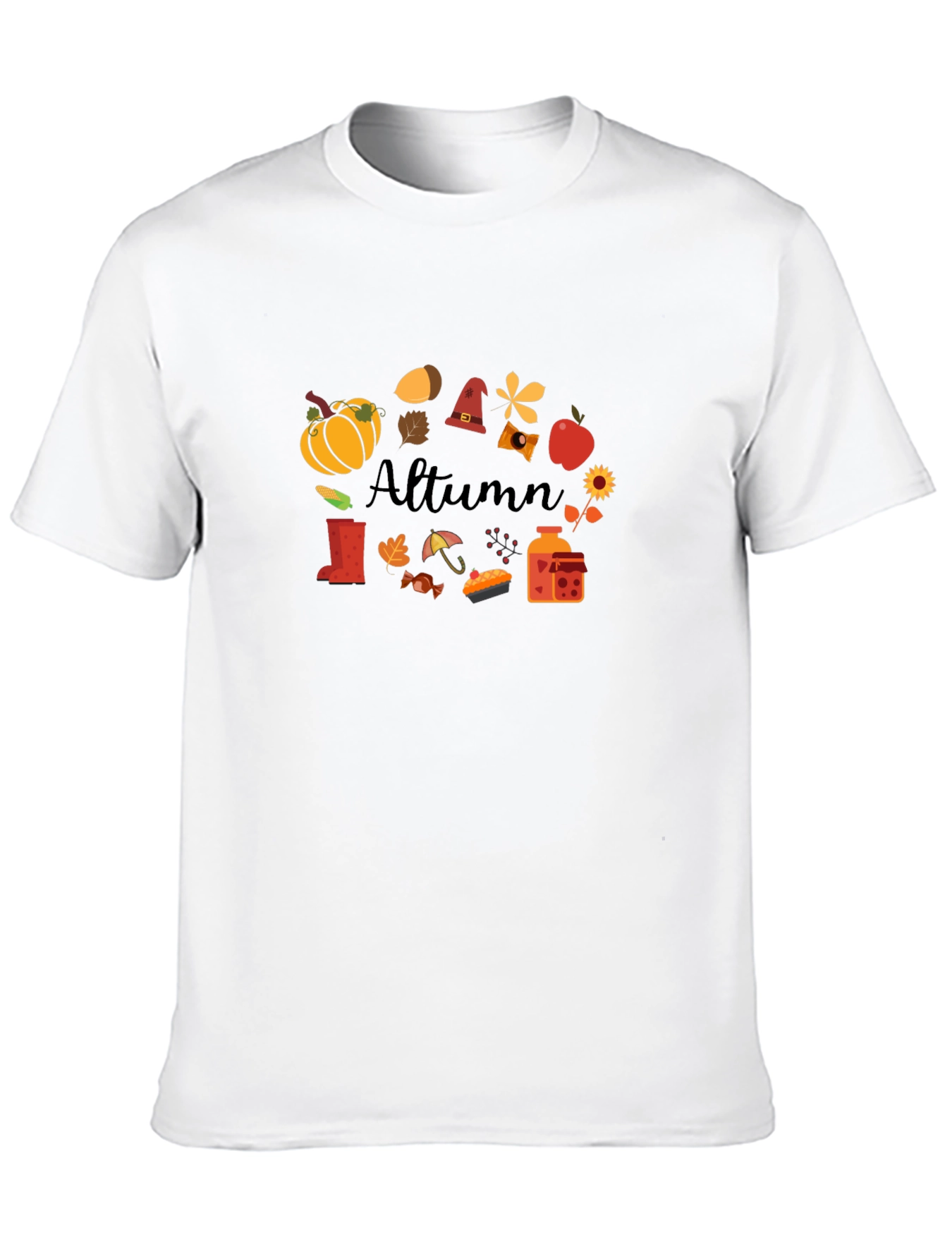 Autumn Themed Graphic Tee