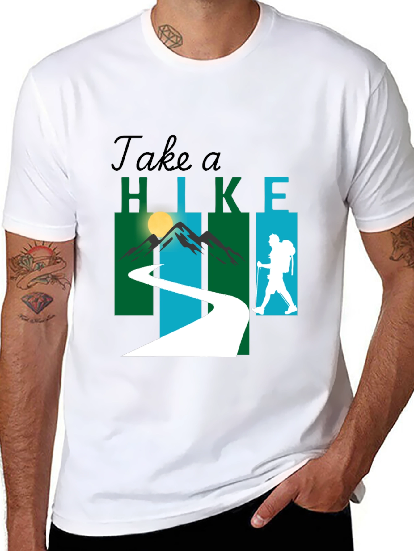 Take a Hike Graphic Tee - Nature Lovers T-Shirt