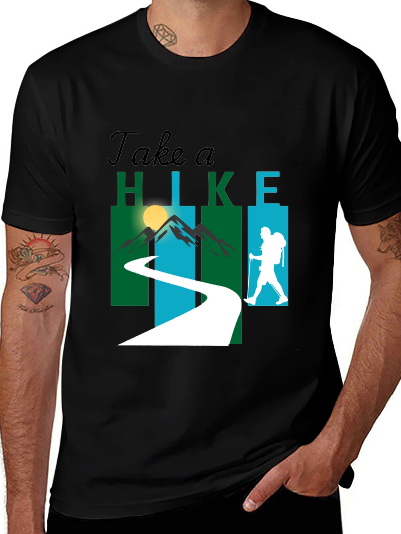 Take a Hike Graphic Tee - Nature Lovers T-Shirt