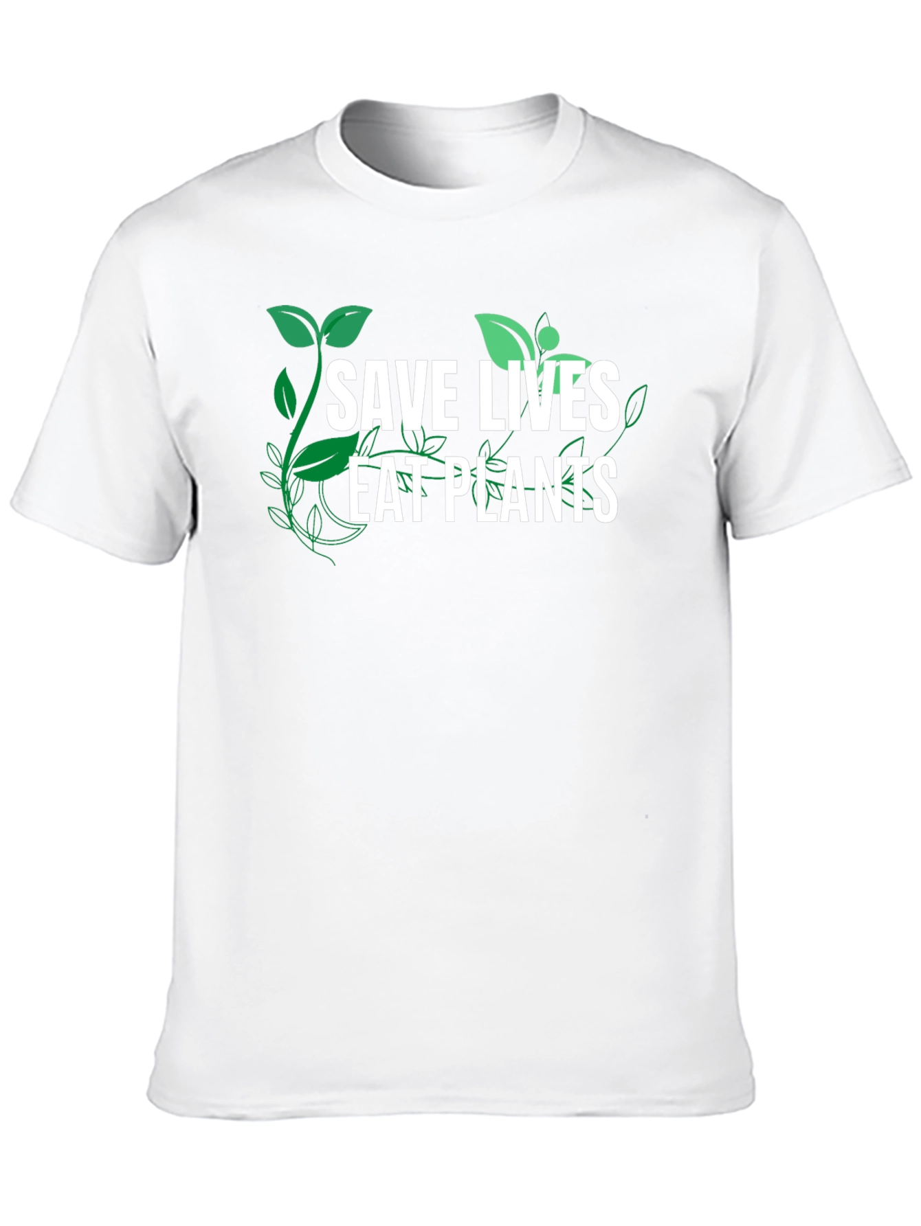 Save Lives Eat Plants Graphic Tee