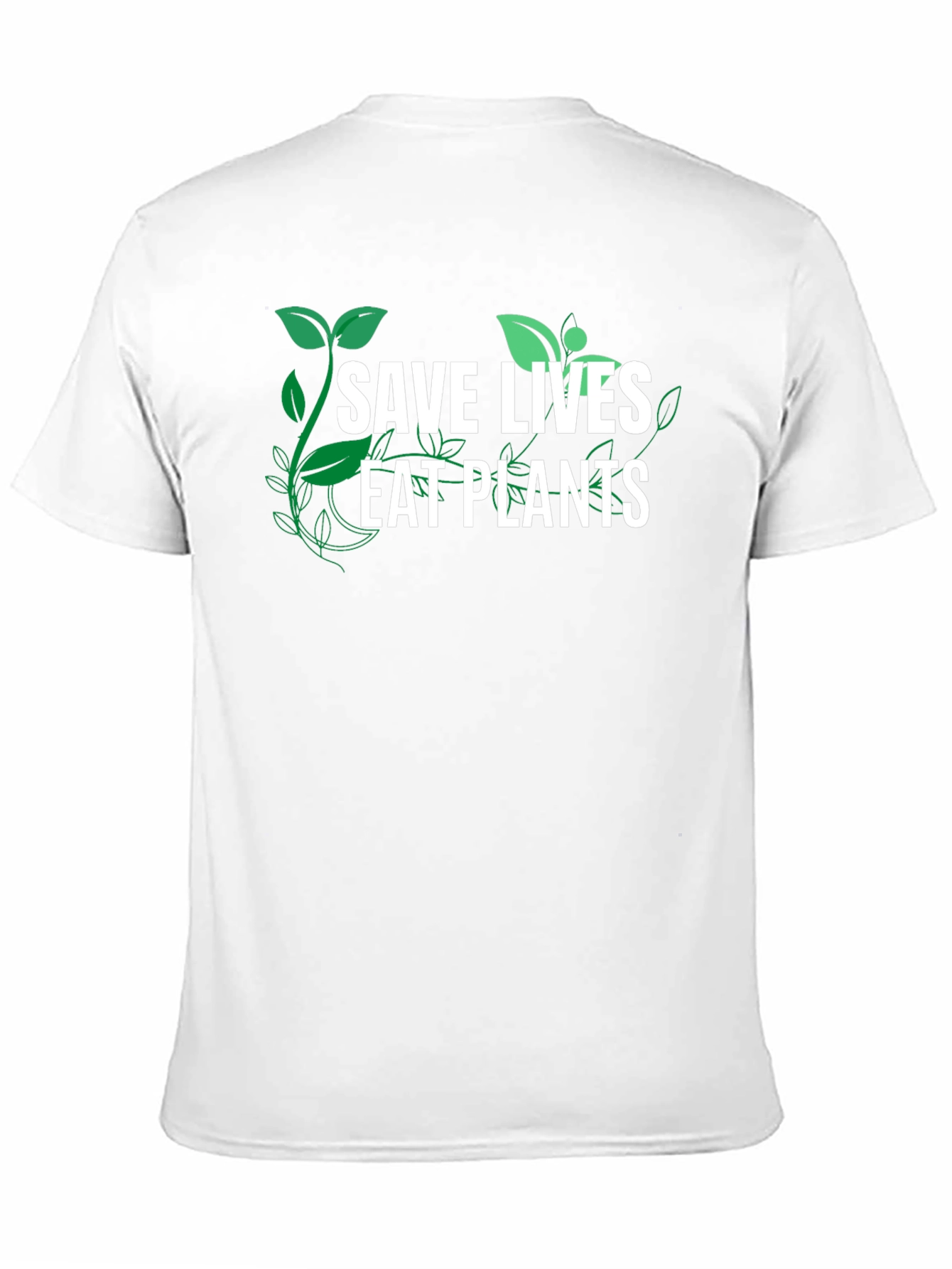 Save Lives Eat Plants Graphic Tee