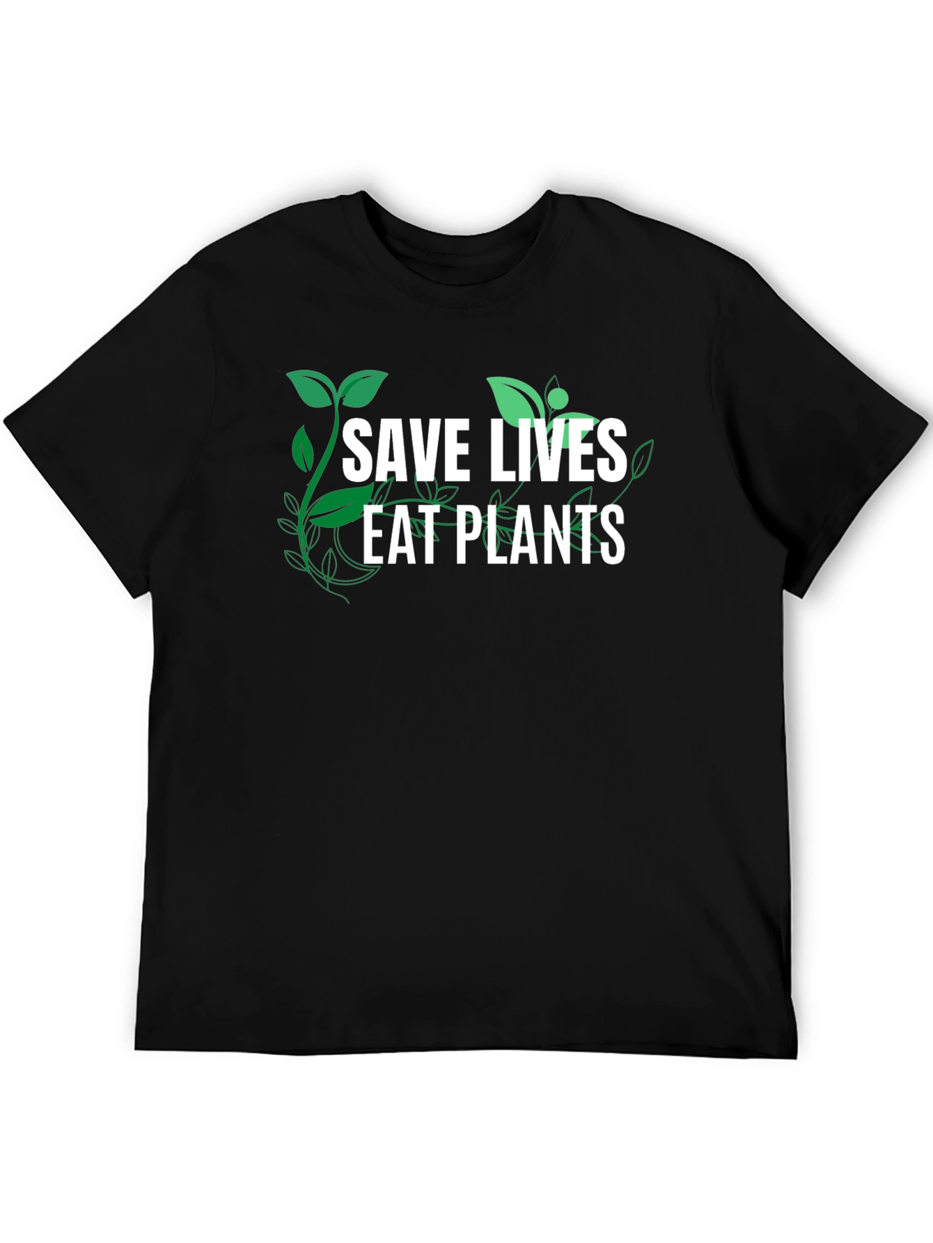 Save Lives Eat Plants Graphic Tee