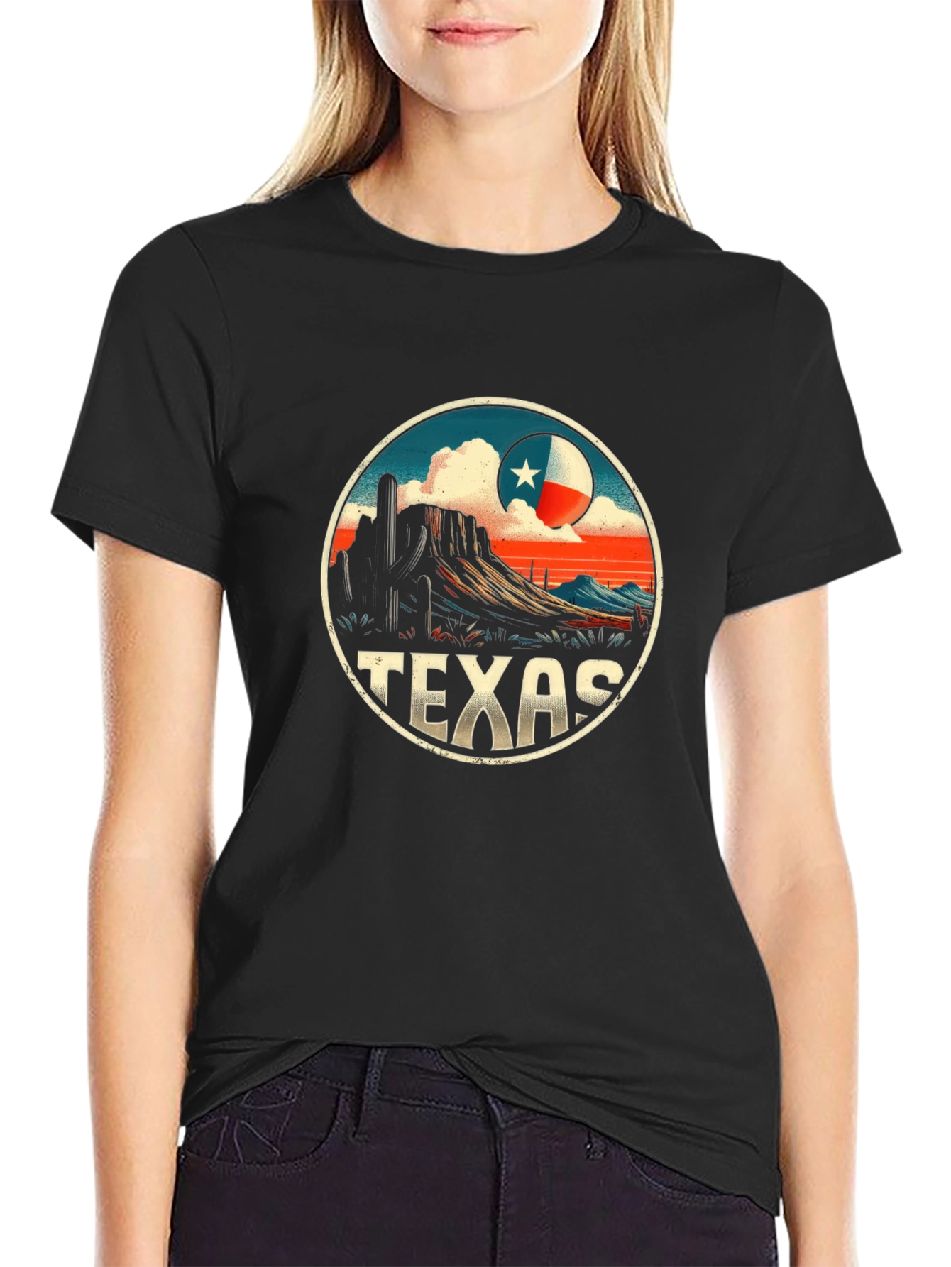 Texas Desert Graphic T-Shirt
