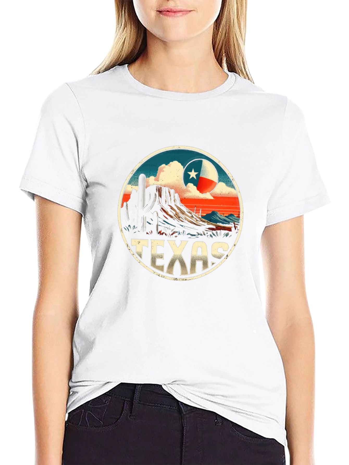 Texas Desert Graphic T-Shirt