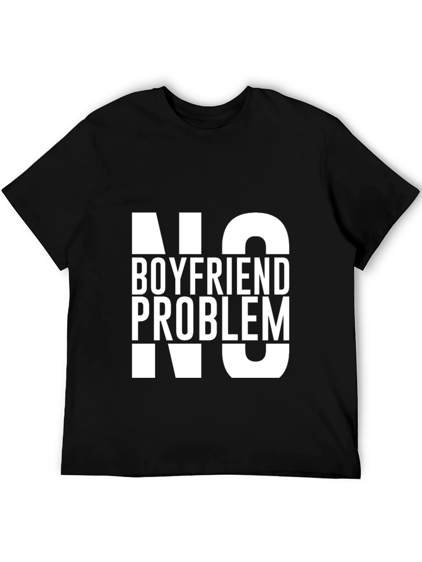 No Boyfriend No Problem Graphic Tee