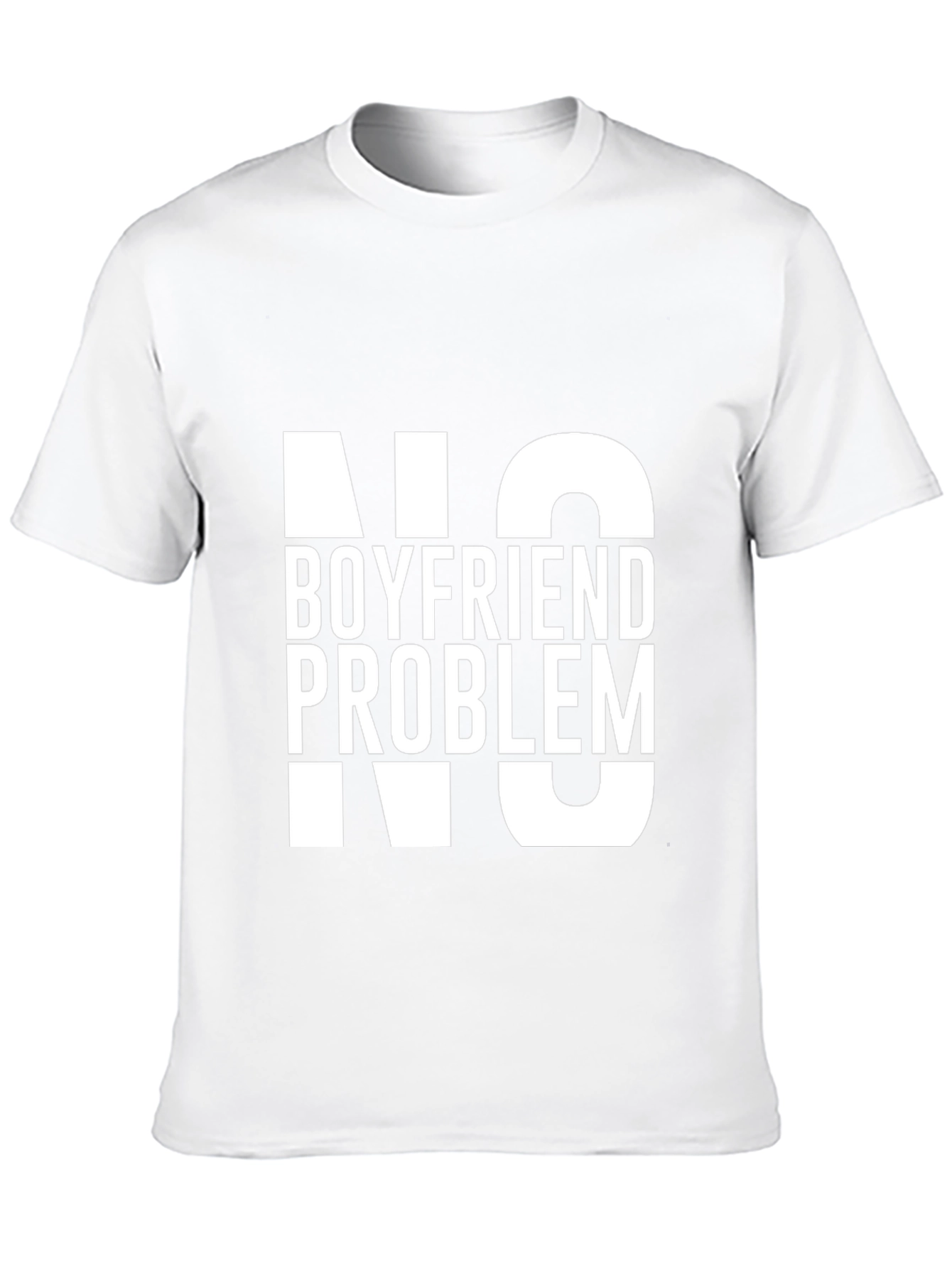 No Boyfriend No Problem Graphic Tee