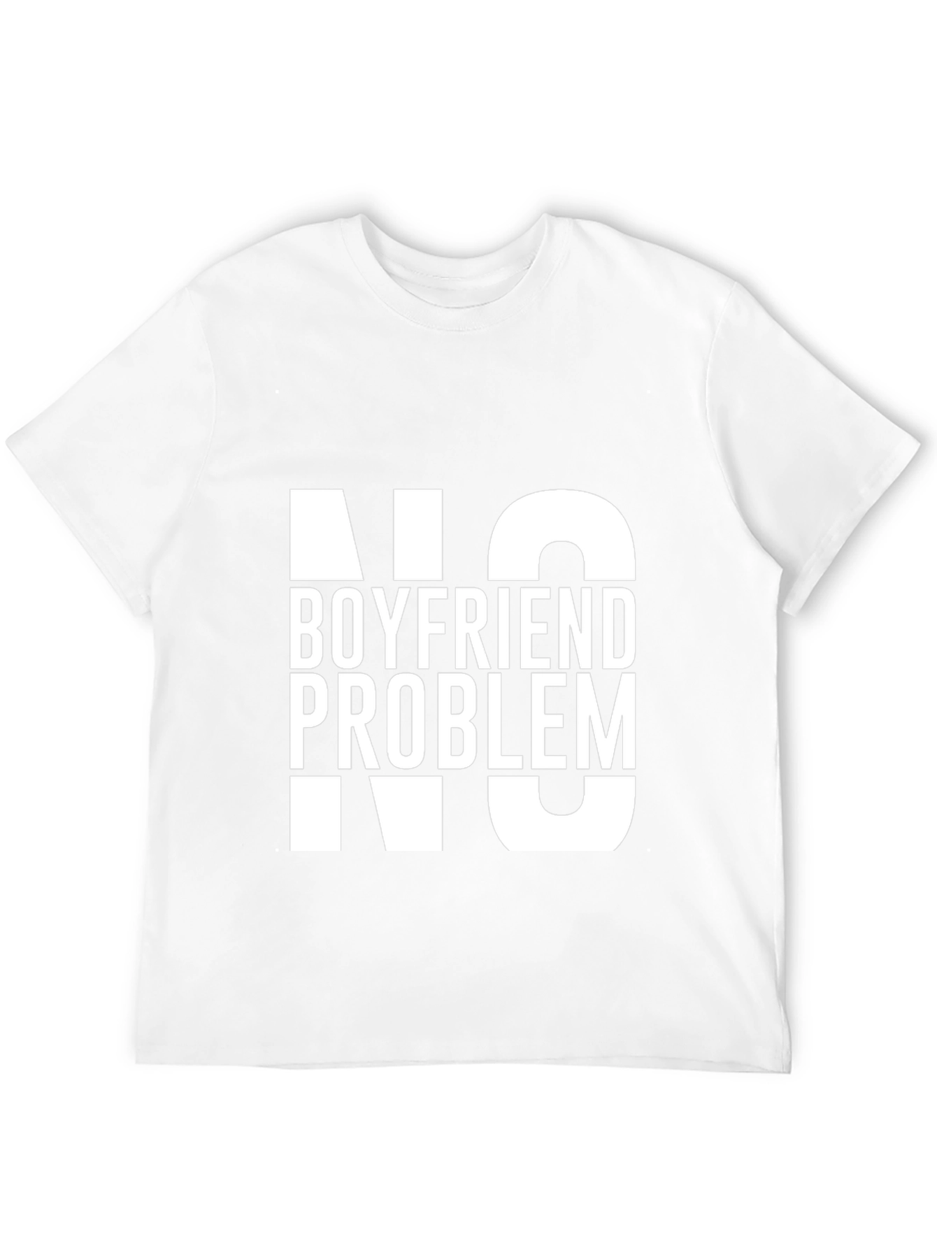 No Boyfriend No Problem Graphic Tee