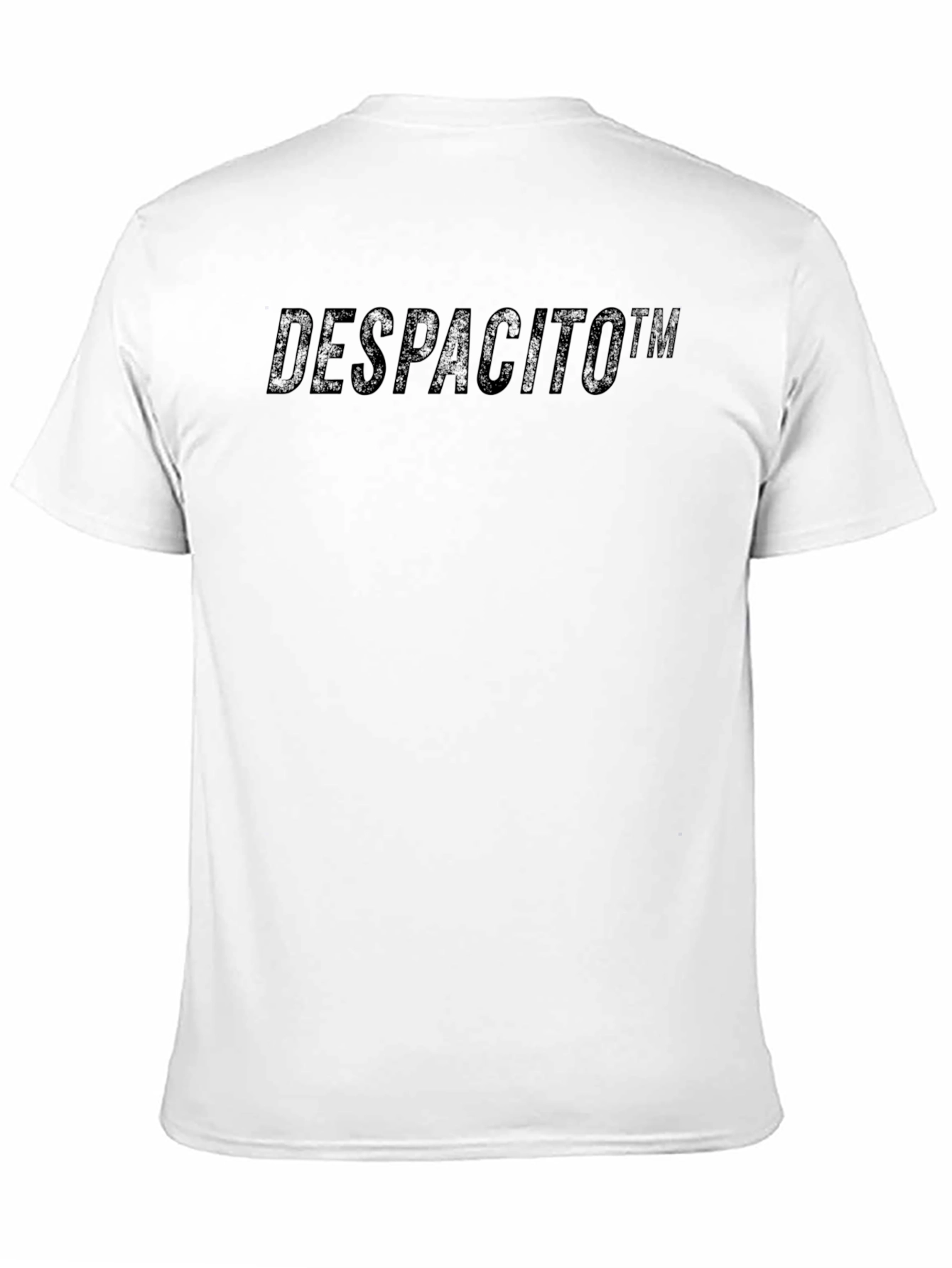 Despacito Black Crew Neck T-Shirt - Trendy Mens Fashion