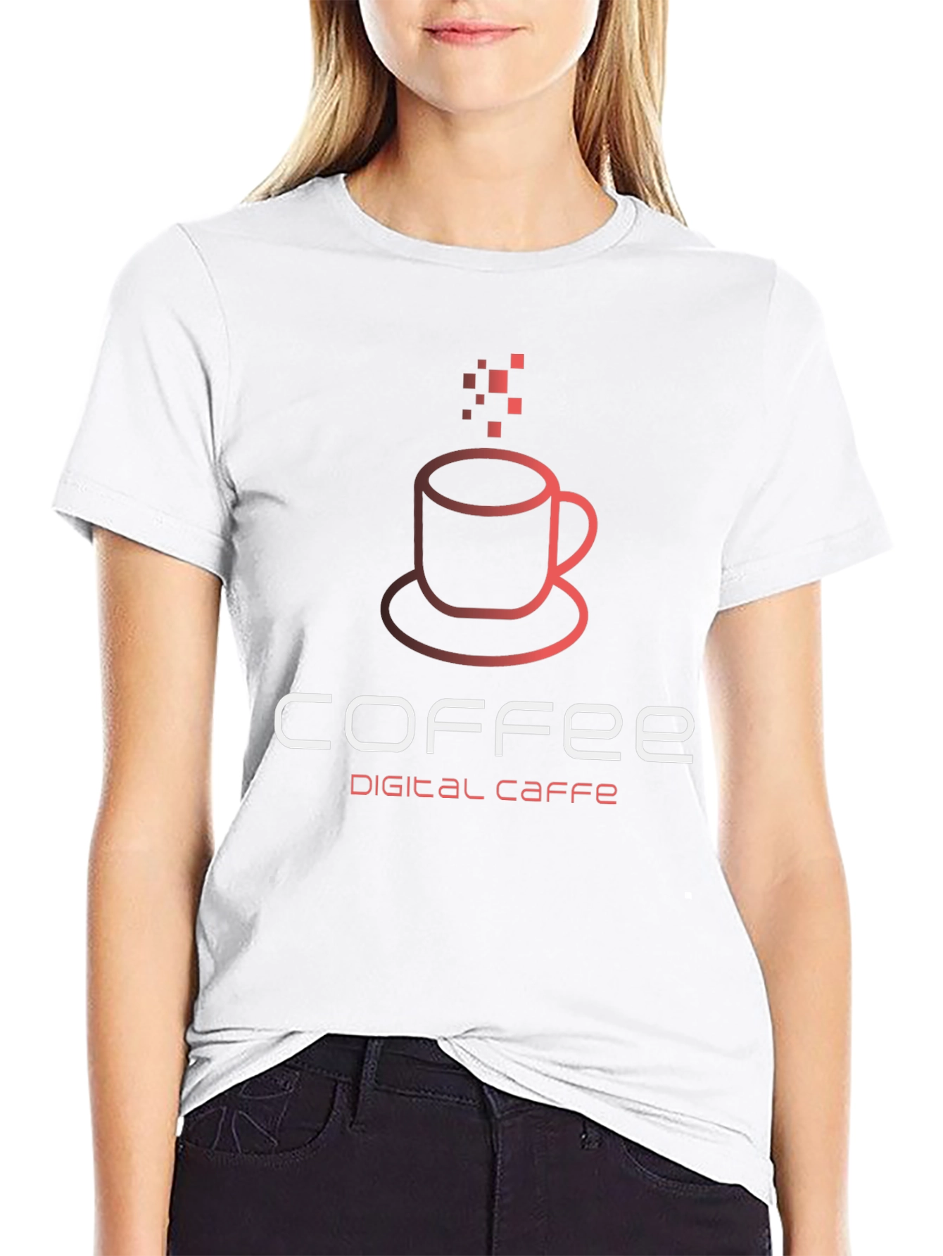 Digital Caffe T-Shirt - Coffee Lovers Tee
