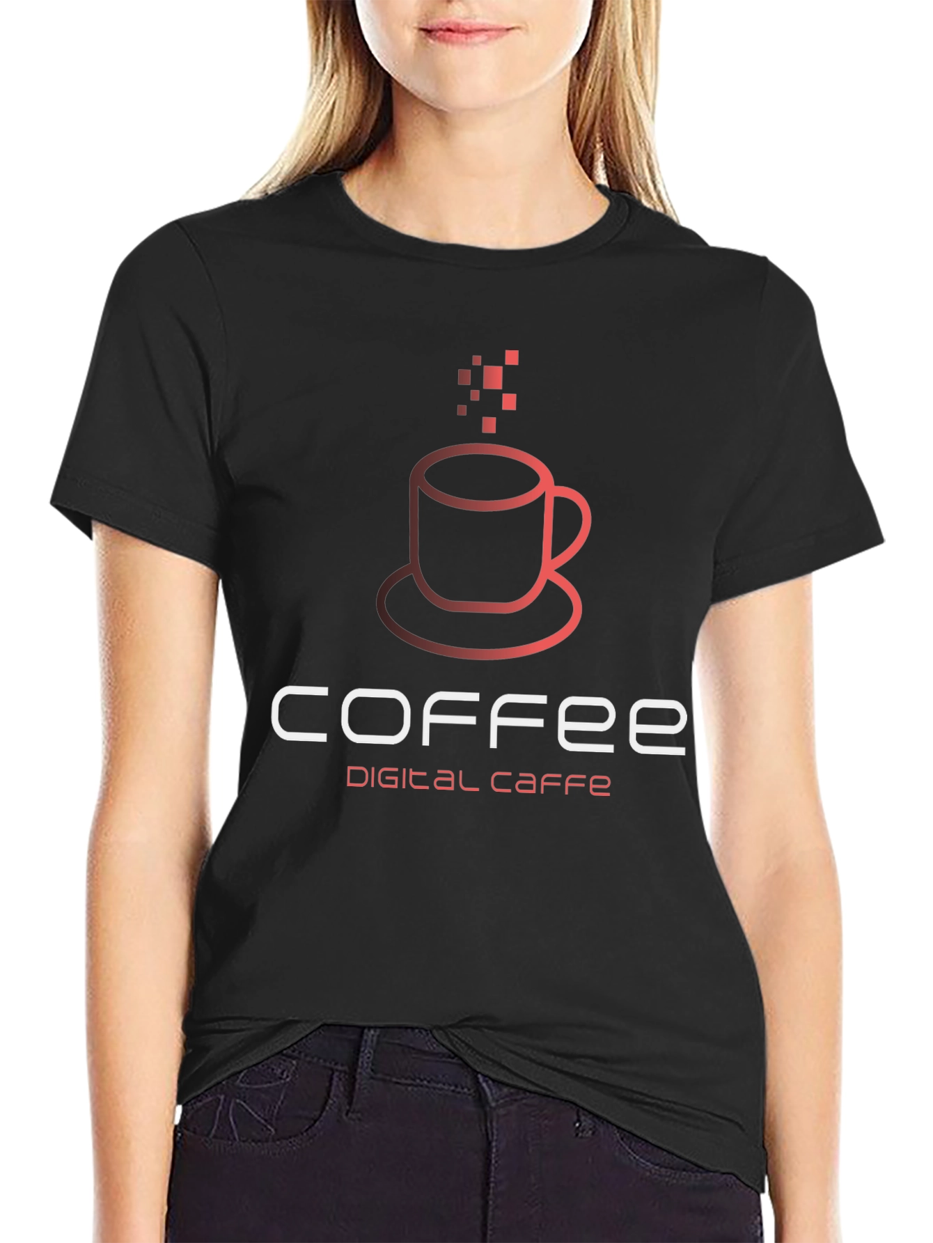 Digital Caffe T-Shirt - Coffee Lovers Tee