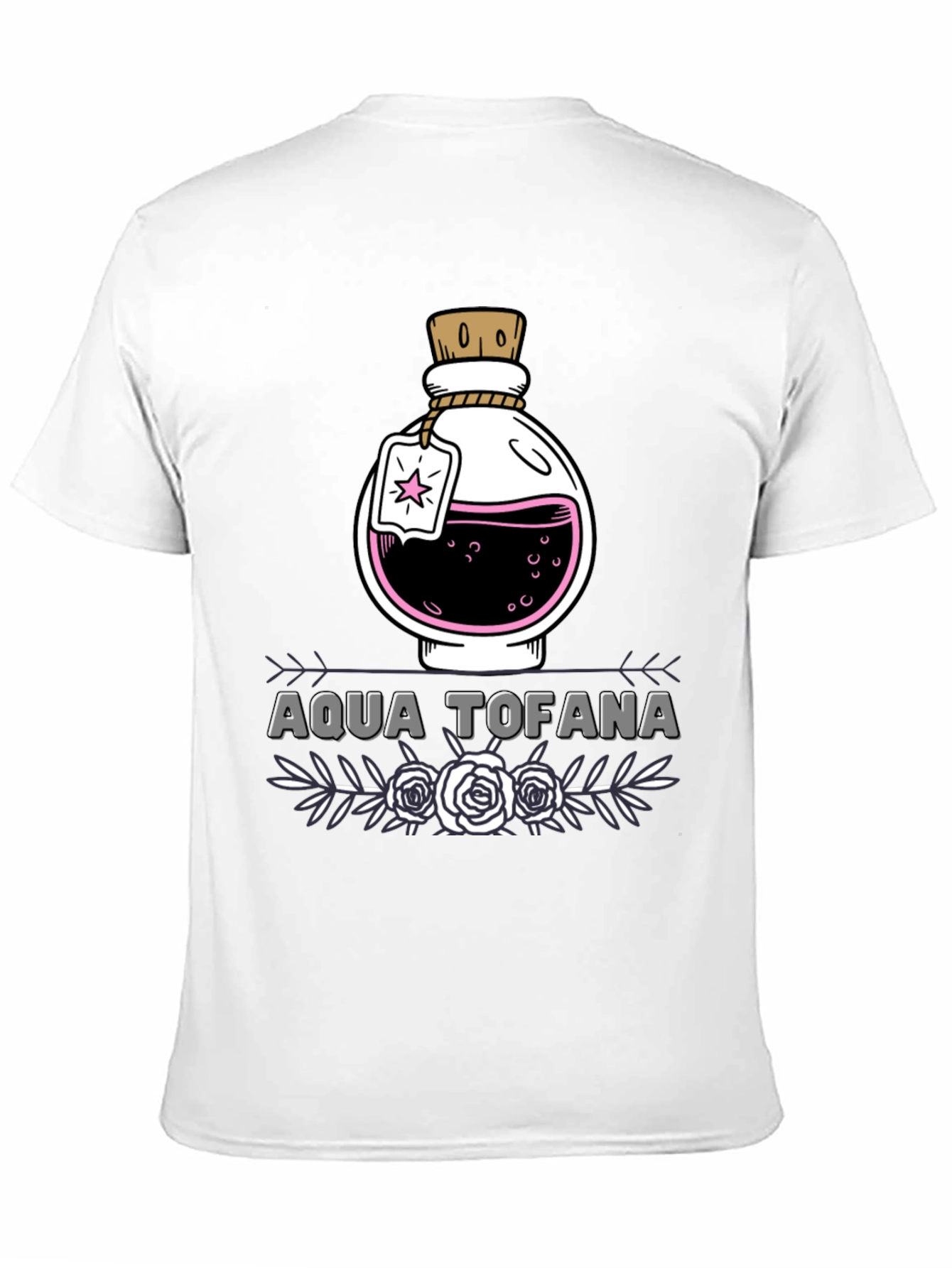 Aqua Tofana Graphic Tee - Poison Potion Shirt