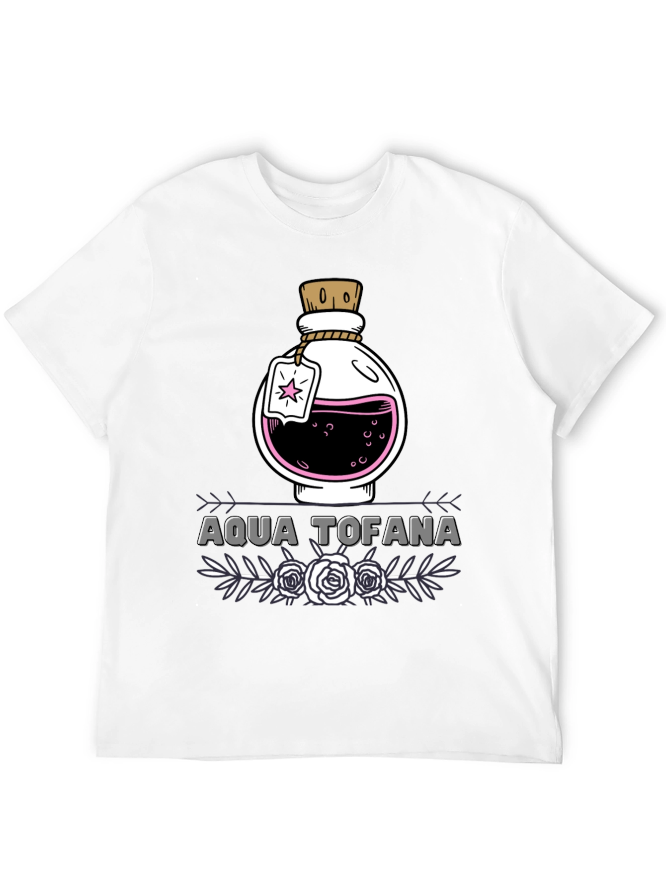 Aqua Tofana Graphic Tee - Poison Potion Shirt