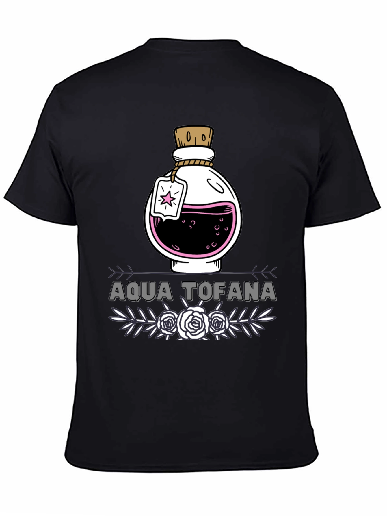Aqua Tofana Graphic Tee - Poison Potion Shirt