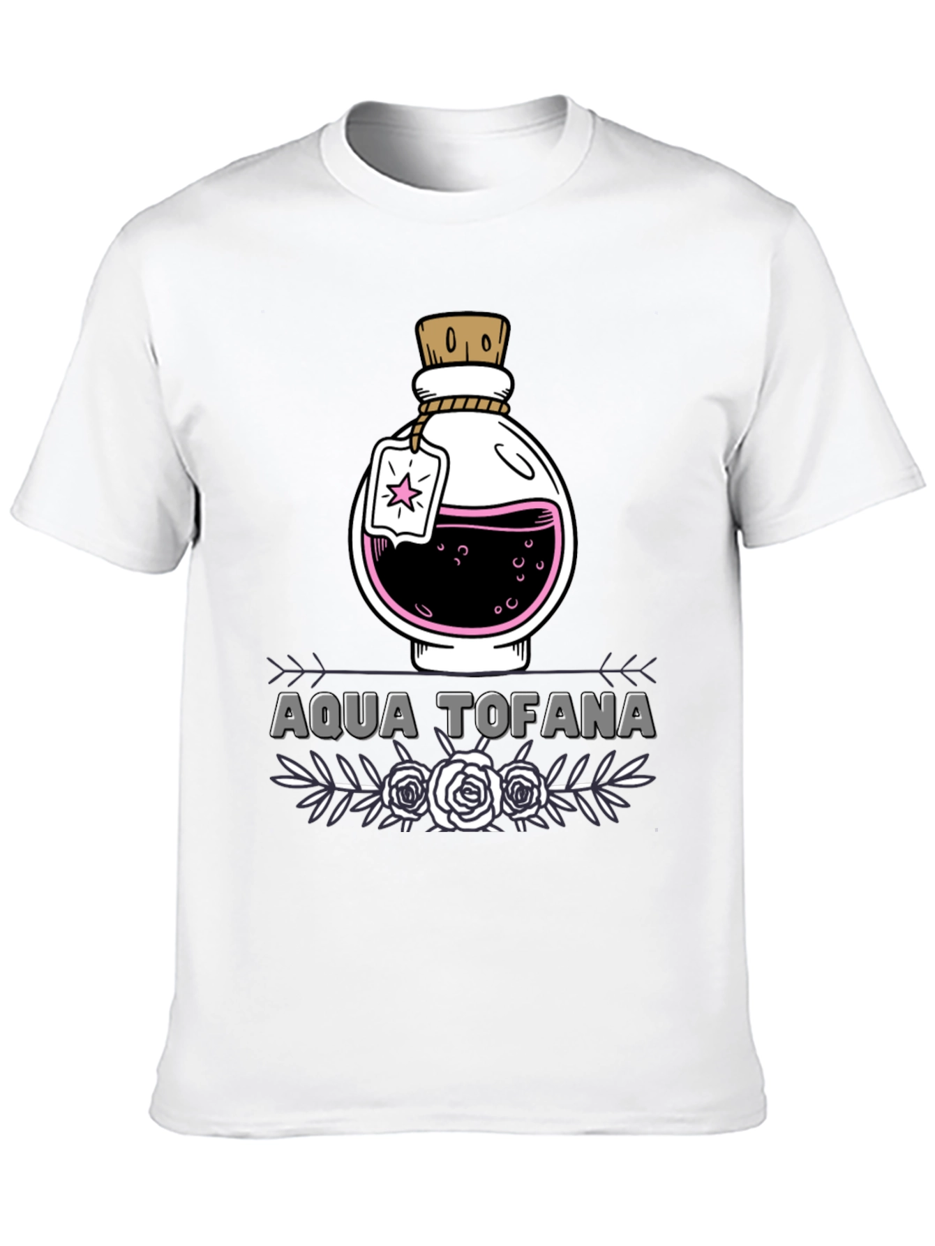 Aqua Tofana Graphic Tee - Poison Potion Shirt