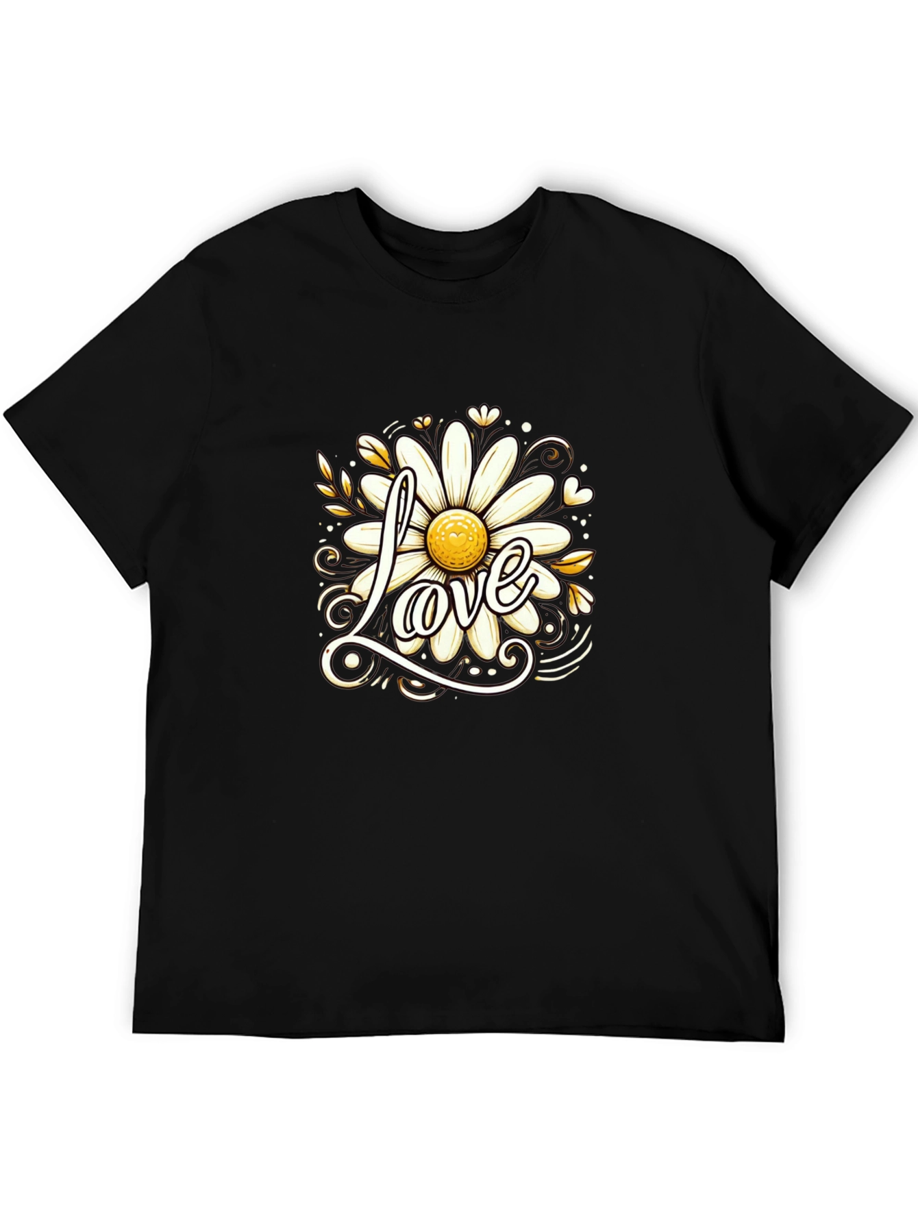 Love Daisy T-Shirt - Stylish Floral Tee