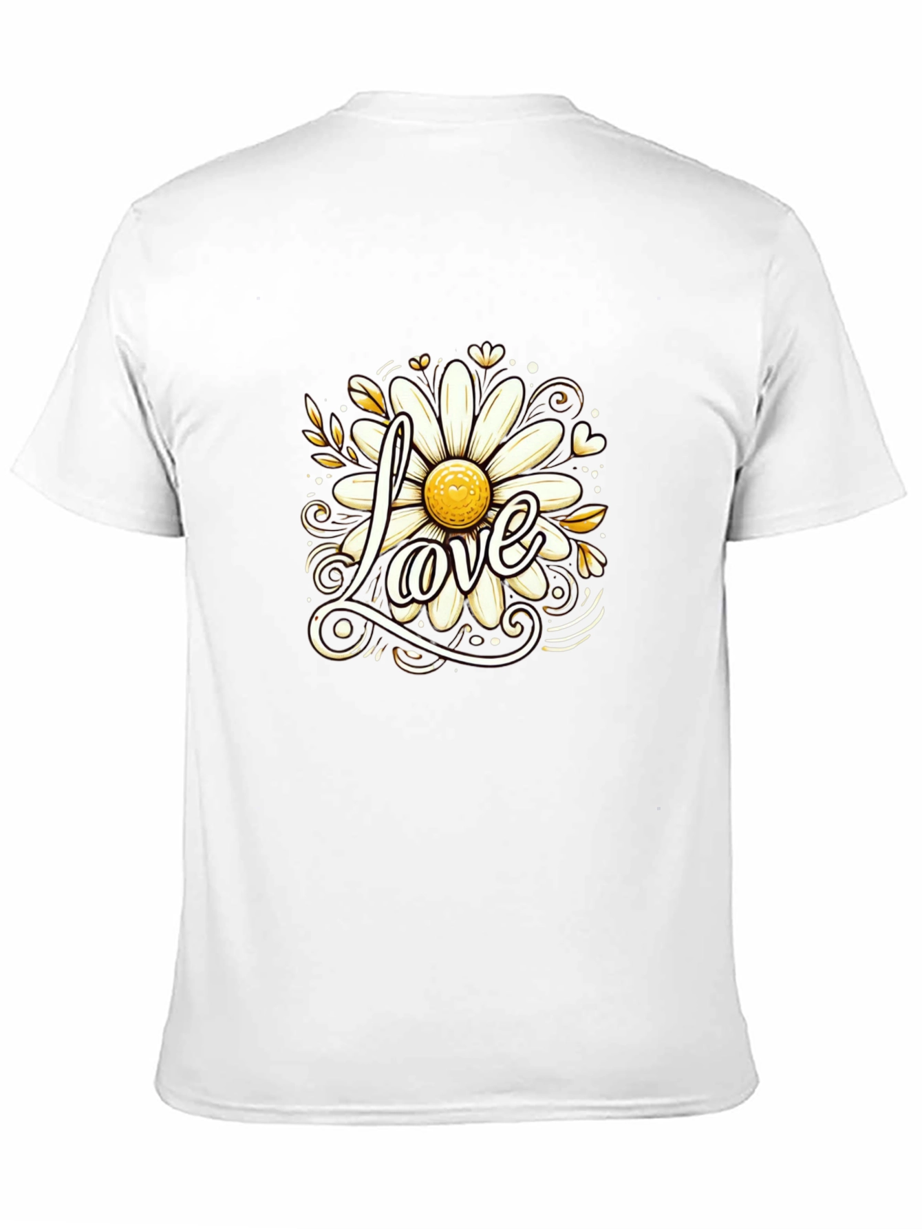 Love Daisy T-Shirt - Stylish Floral Tee