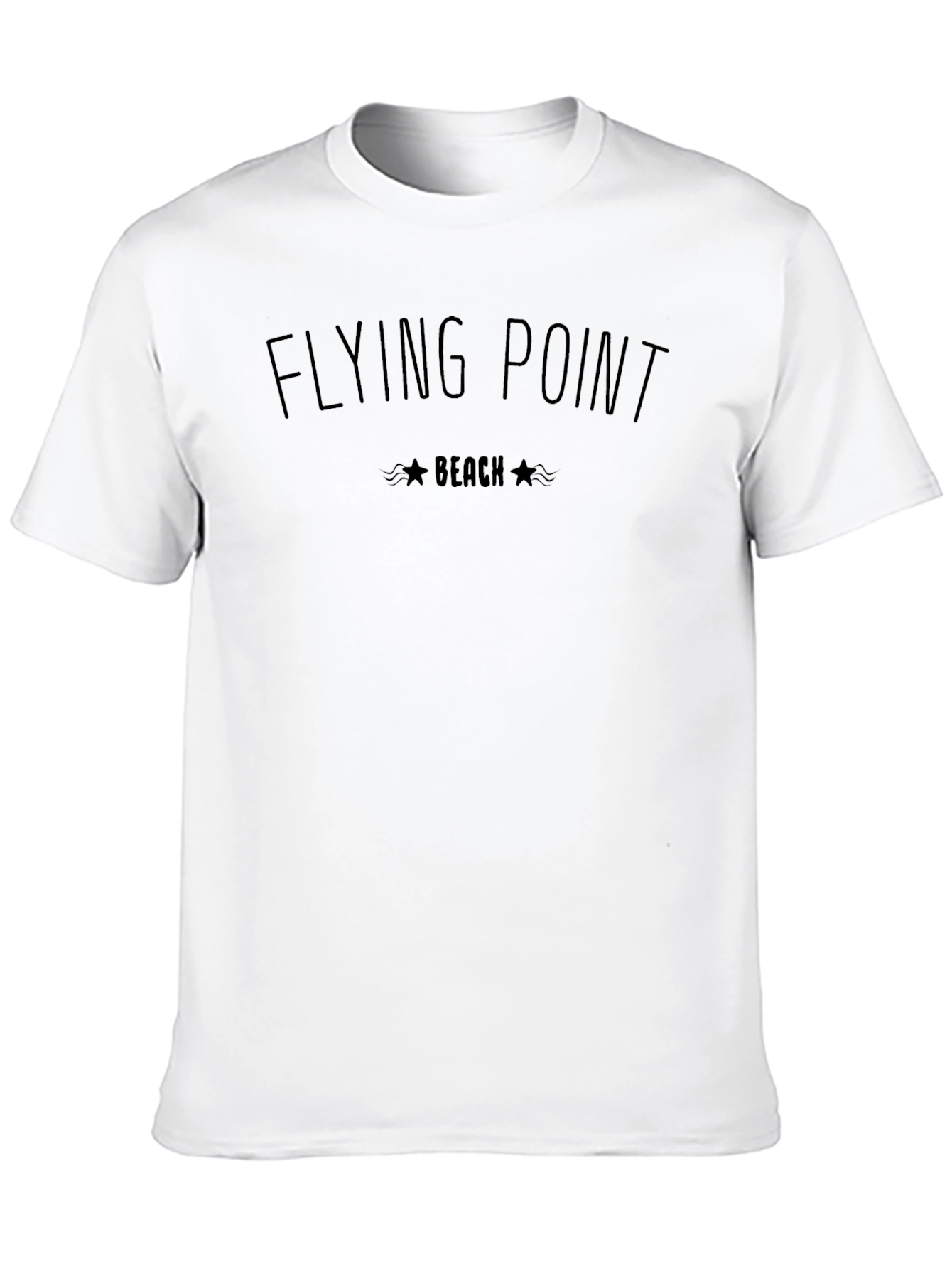 Flying Point Beach Graphic T-Shirt
