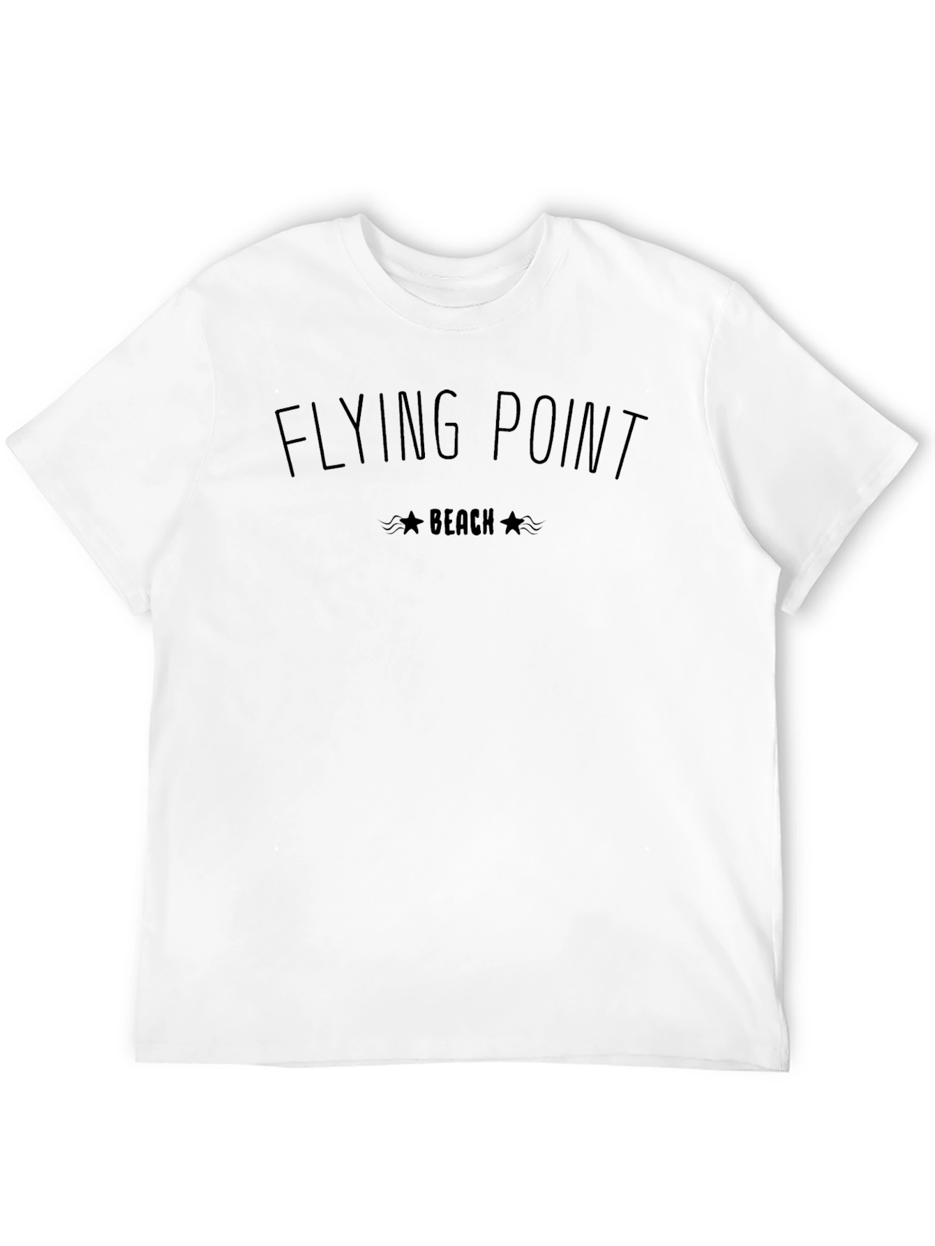 Flying Point Beach Graphic T-Shirt
