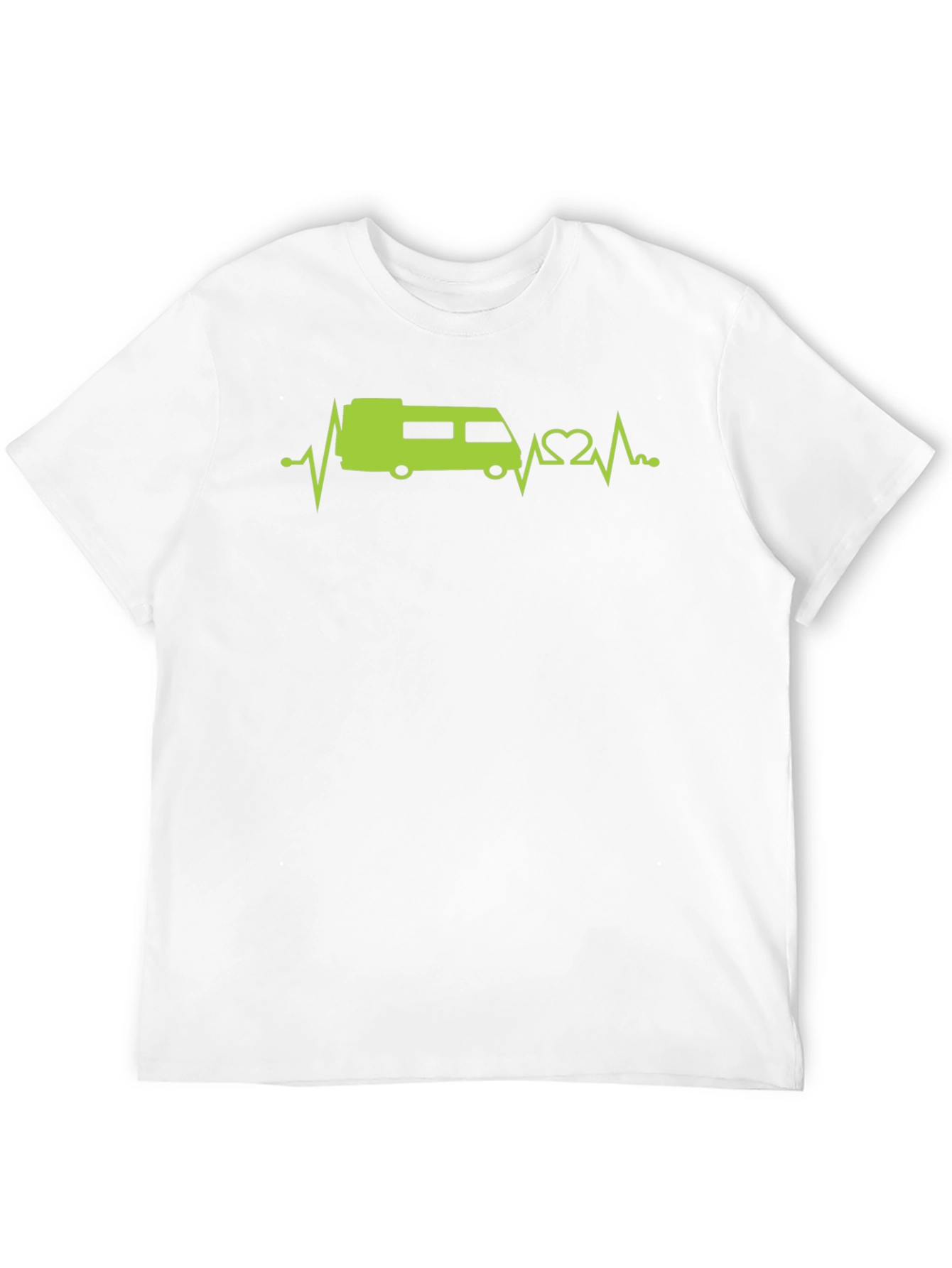RV Heartbeat T-Shirt - Camping Life