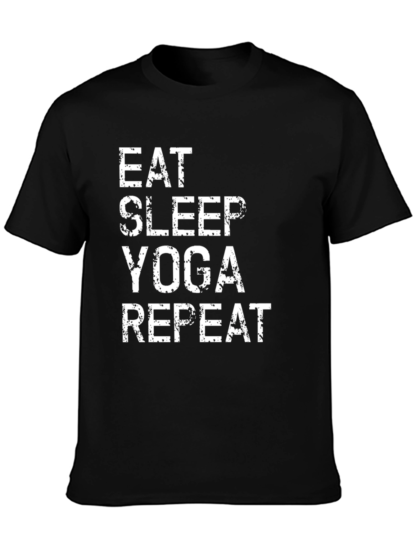 Eat Sleep Yoga Repeat Graphic Tee